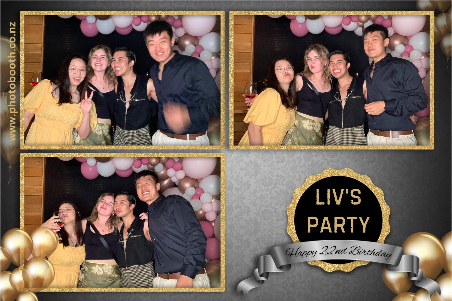 Liv's 22nd Birthday | View more photos from the event at gallery.photobooth.co.nz/u/SelfieCentral/Livs-22nd-Birthday