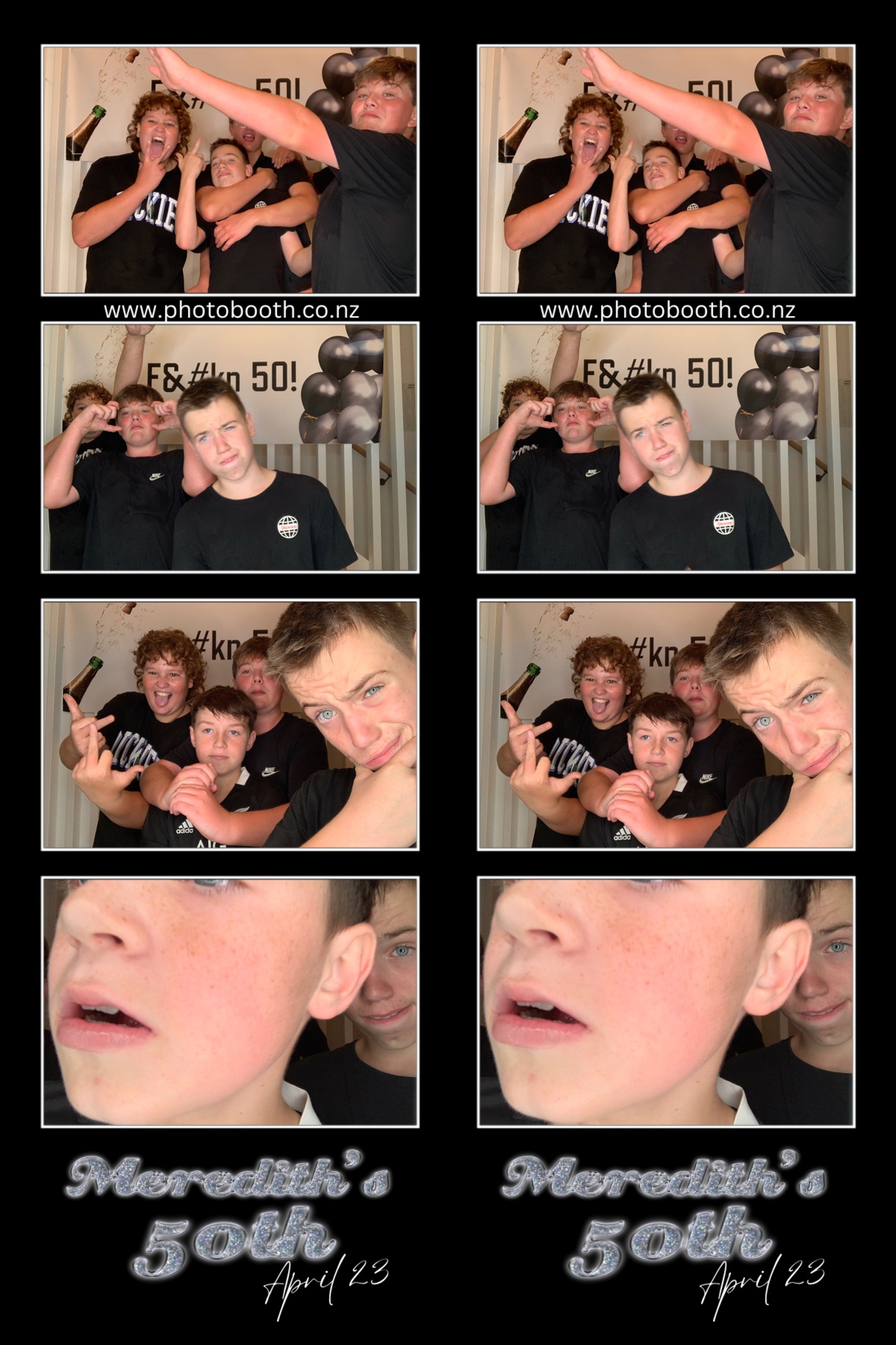 Meredith's 50th | View more photos from the event at gallery.photobooth.co.nz/u/SelfieCentral/Merediths-50th