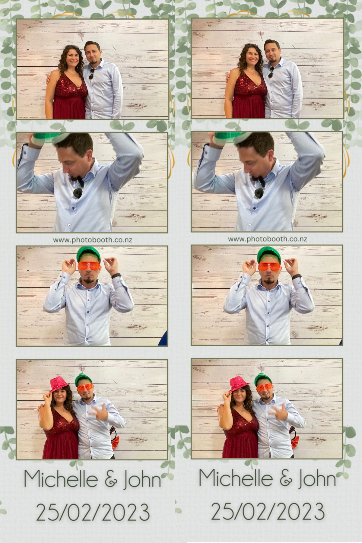Michelle & John's Wedding | View more photos from the event at gallery.photobooth.co.nz/u/SelfieCentral/Michelle-Johns-Wedding