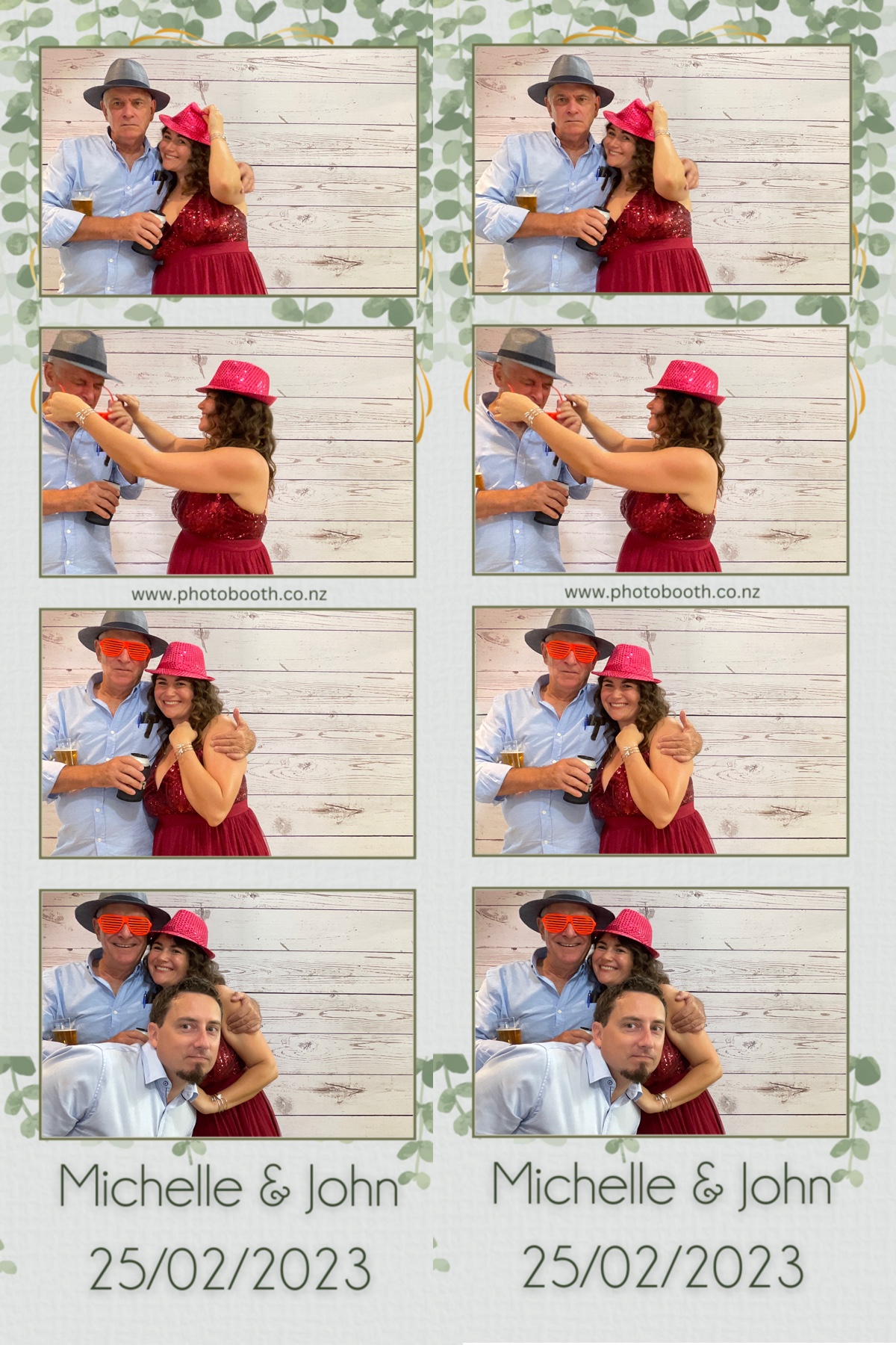Michelle & John's Wedding | View more photos from the event at gallery.photobooth.co.nz/u/SelfieCentral/Michelle-Johns-Wedding