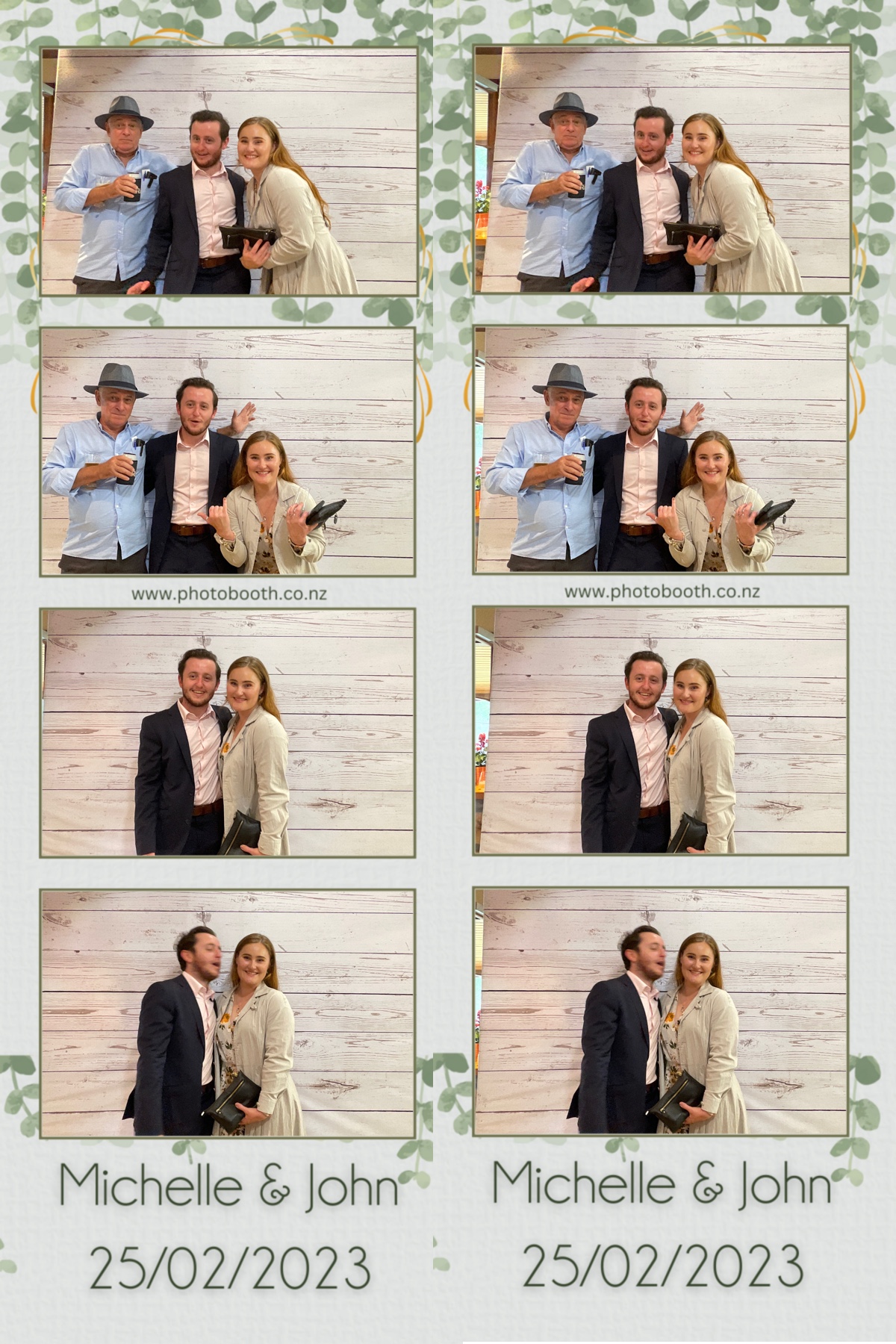 Michelle & John's Wedding | View more photos from the event at gallery.photobooth.co.nz/u/SelfieCentral/Michelle-Johns-Wedding