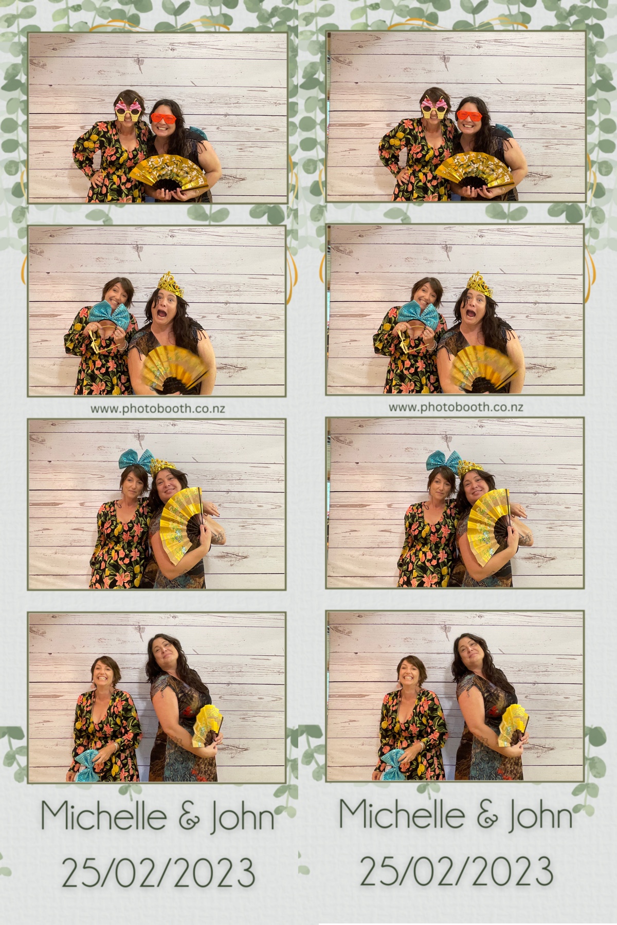 Michelle & John's Wedding | View more photos from the event at gallery.photobooth.co.nz/u/SelfieCentral/Michelle-Johns-Wedding