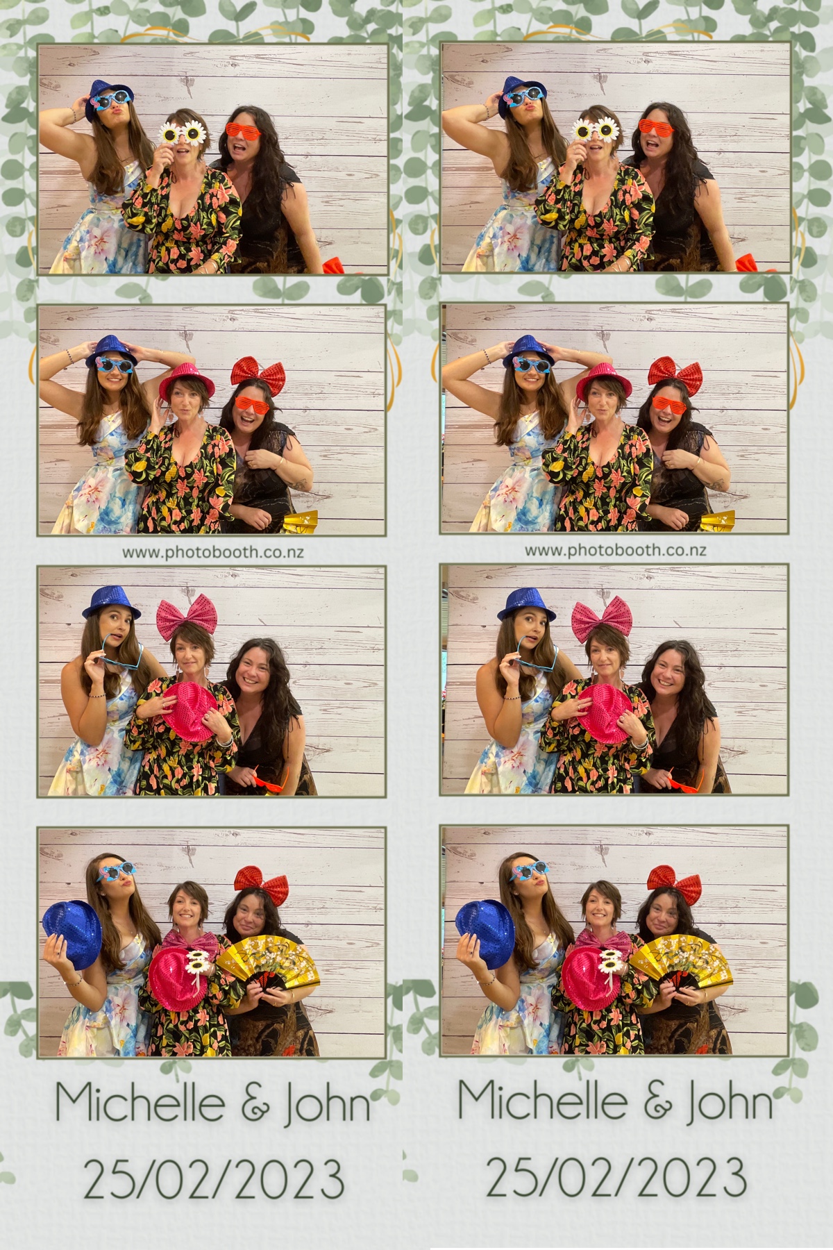 Michelle & John's Wedding | View more photos from the event at gallery.photobooth.co.nz/u/SelfieCentral/Michelle-Johns-Wedding