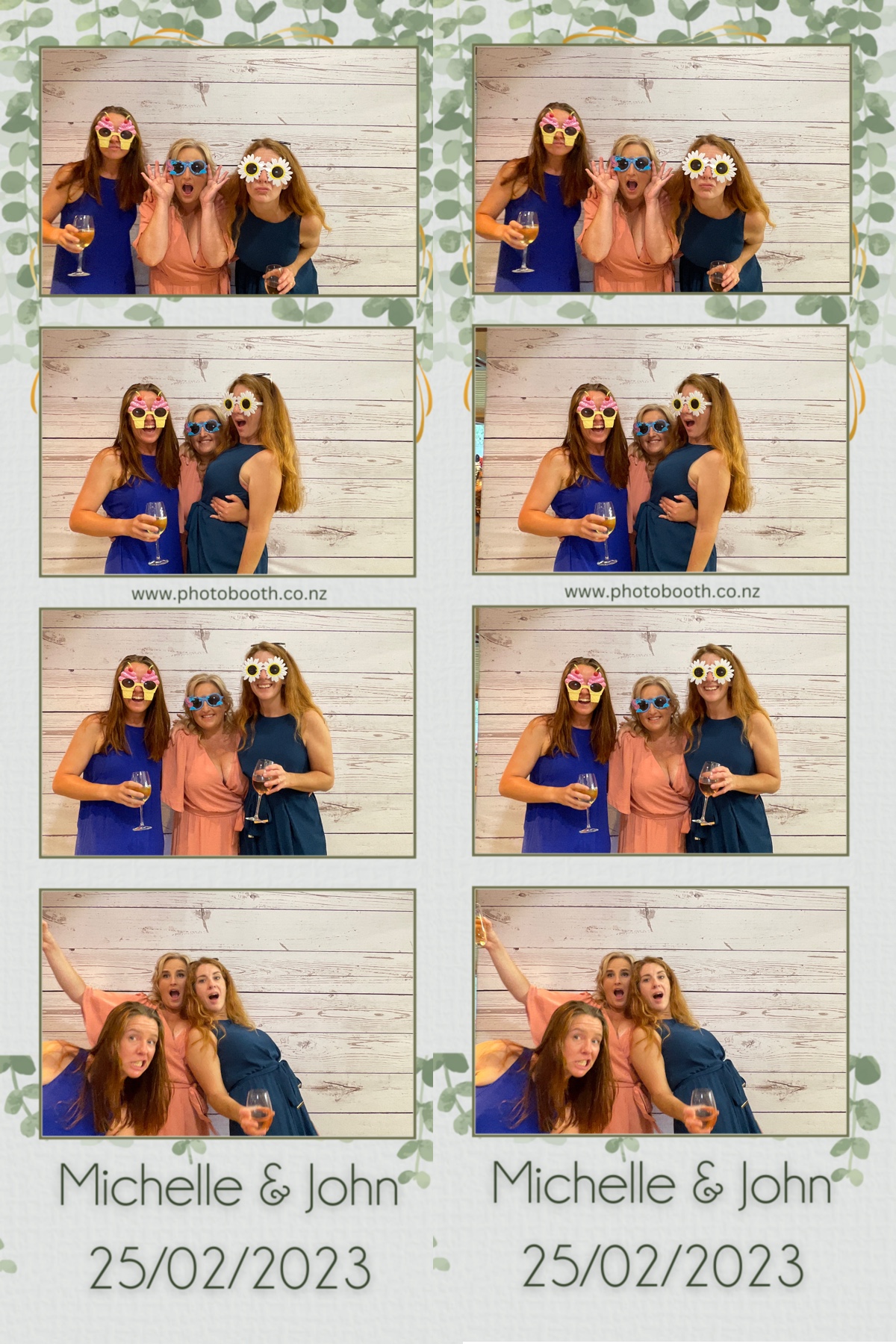 Michelle & John's Wedding | View more photos from the event at gallery.photobooth.co.nz/u/SelfieCentral/Michelle-Johns-Wedding