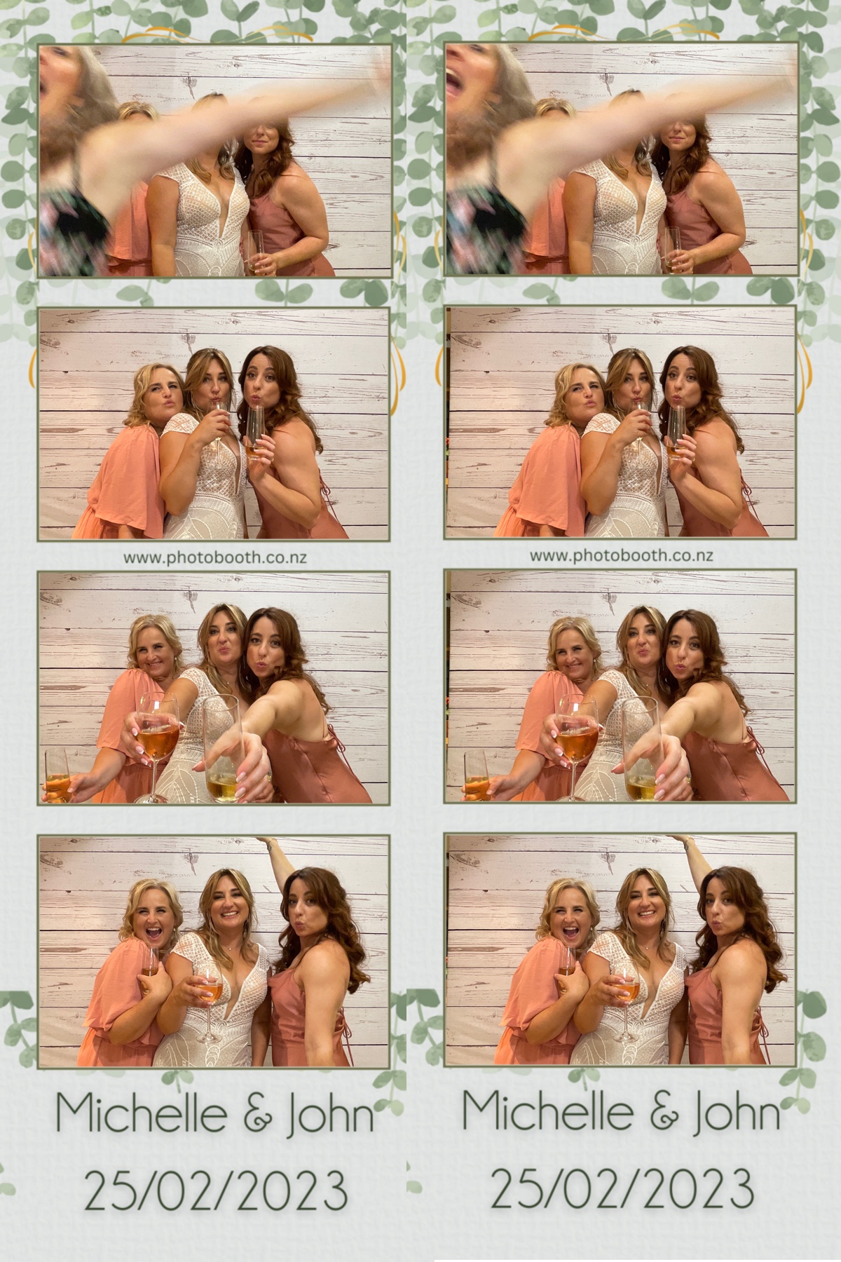 Michelle & John's Wedding | View more photos from the event at gallery.photobooth.co.nz/u/SelfieCentral/Michelle-Johns-Wedding