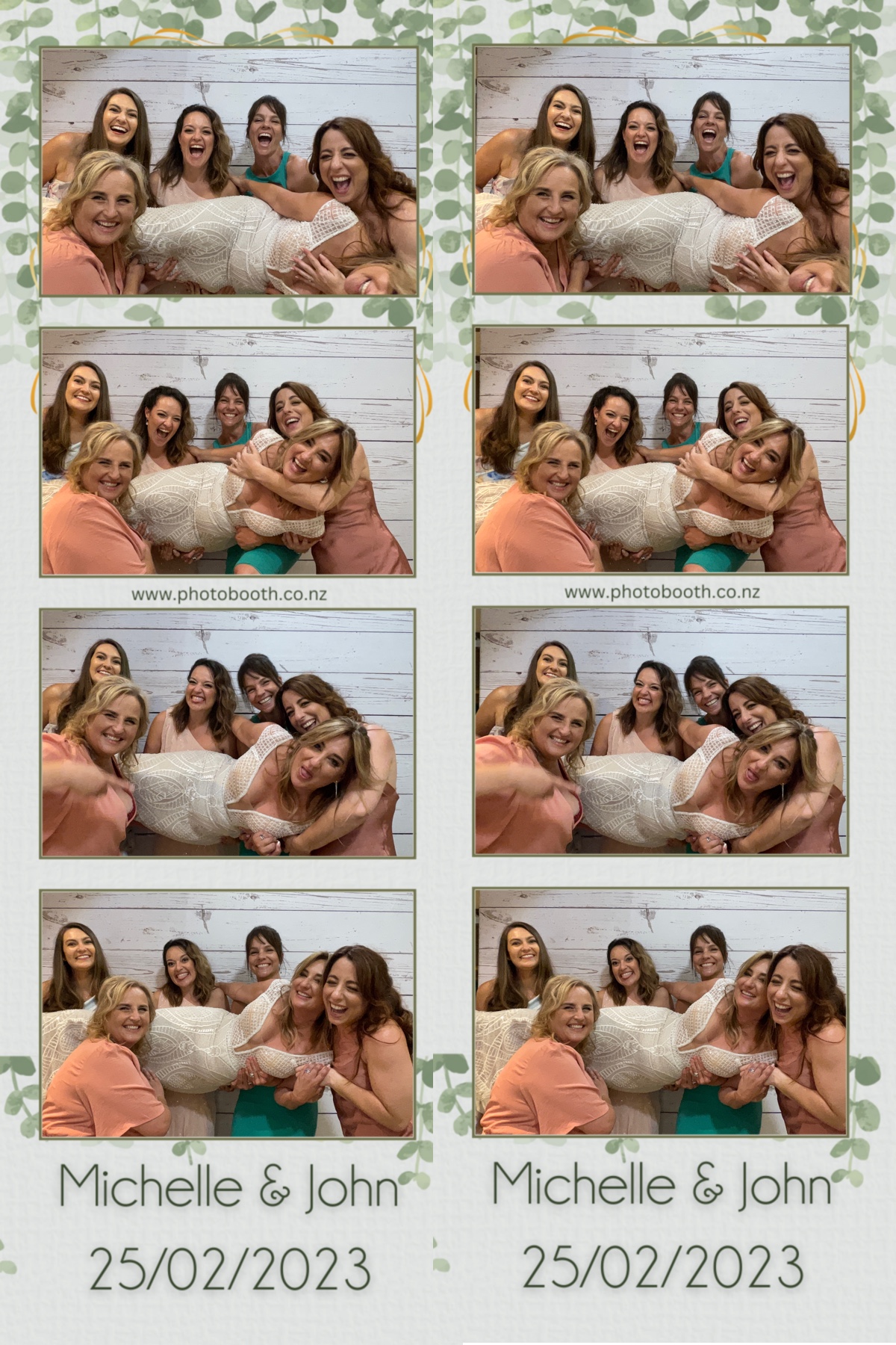 Michelle & John's Wedding | View more photos from the event at gallery.photobooth.co.nz/u/SelfieCentral/Michelle-Johns-Wedding