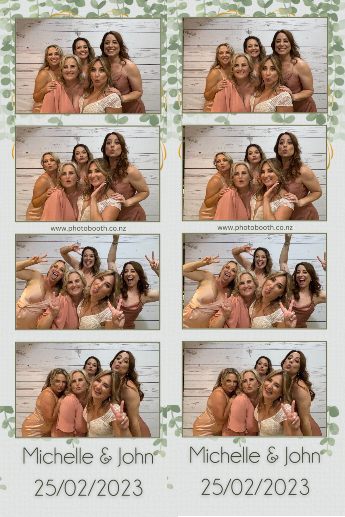 Michelle & John's Wedding | View more photos from the event at gallery.photobooth.co.nz/u/SelfieCentral/Michelle-Johns-Wedding