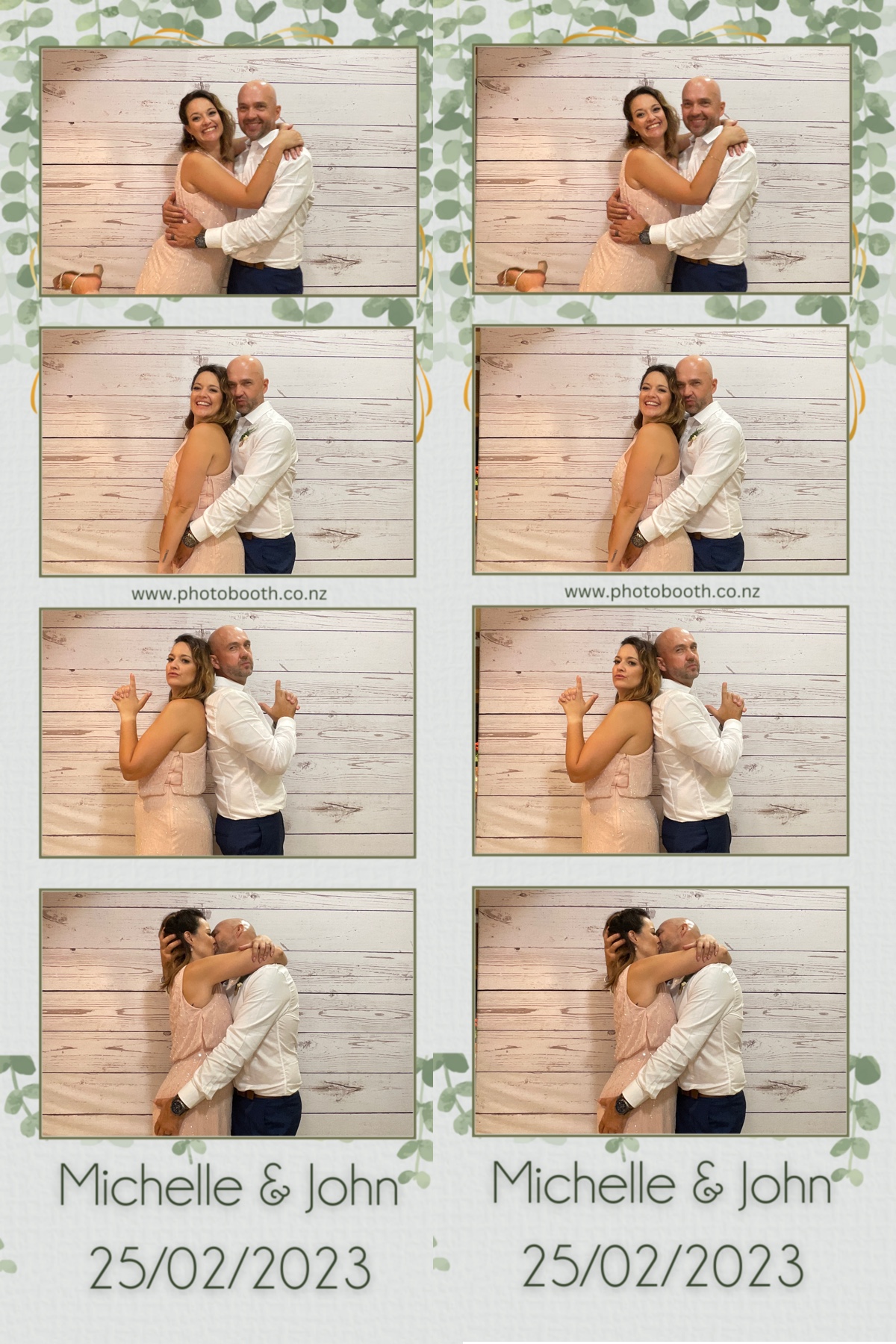 Michelle & John's Wedding | View more photos from the event at gallery.photobooth.co.nz/u/SelfieCentral/Michelle-Johns-Wedding