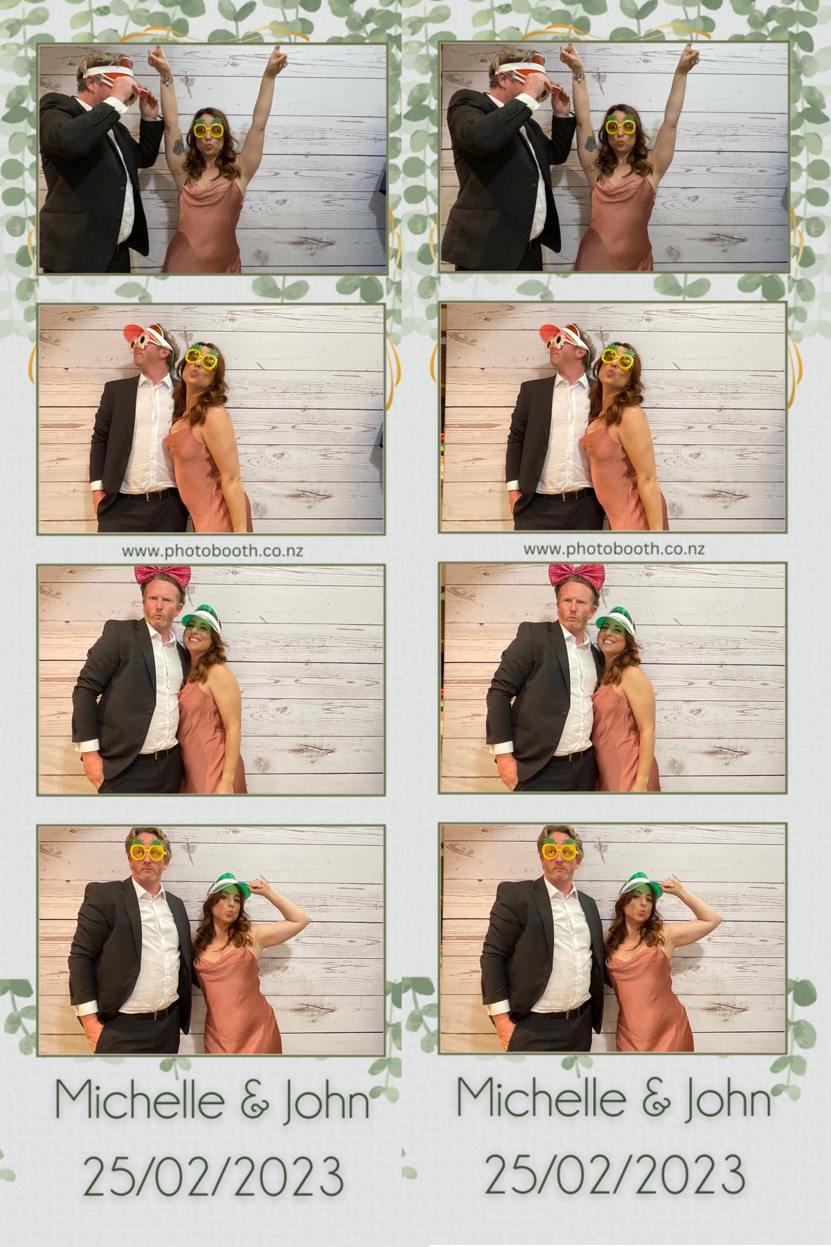 Michelle & John's Wedding | View more photos from the event at gallery.photobooth.co.nz/u/SelfieCentral/Michelle-Johns-Wedding