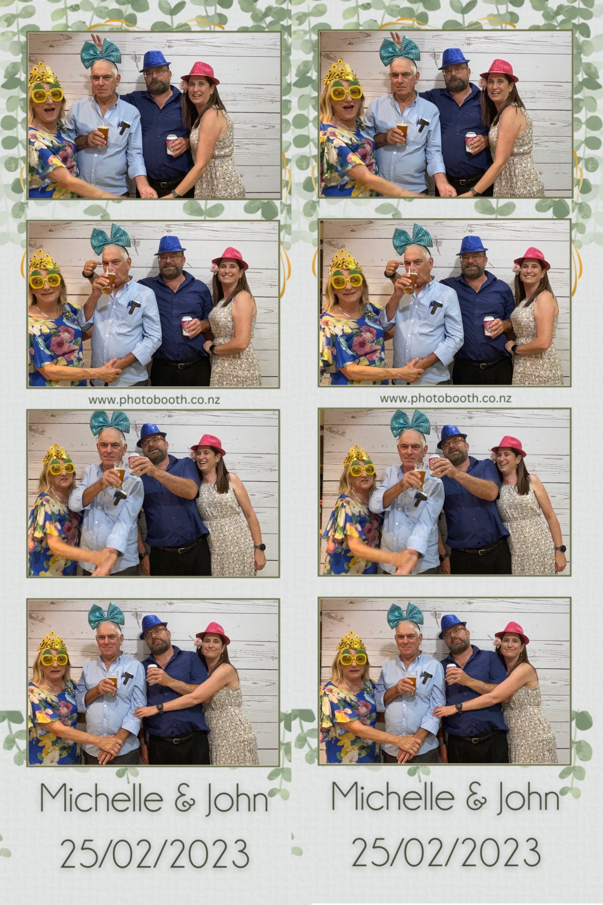 Michelle & John's Wedding | View more photos from the event at gallery.photobooth.co.nz/u/SelfieCentral/Michelle-Johns-Wedding