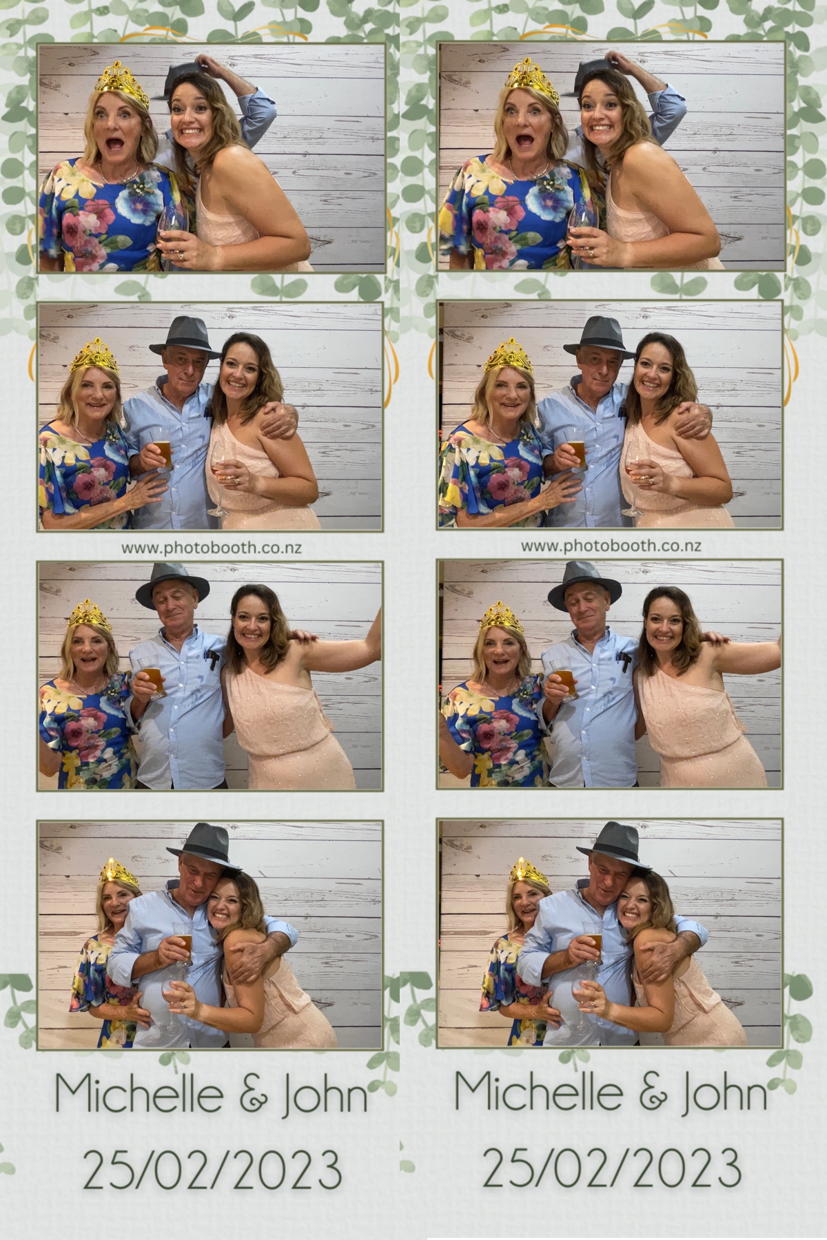 Michelle & John's Wedding | View more photos from the event at gallery.photobooth.co.nz/u/SelfieCentral/Michelle-Johns-Wedding
