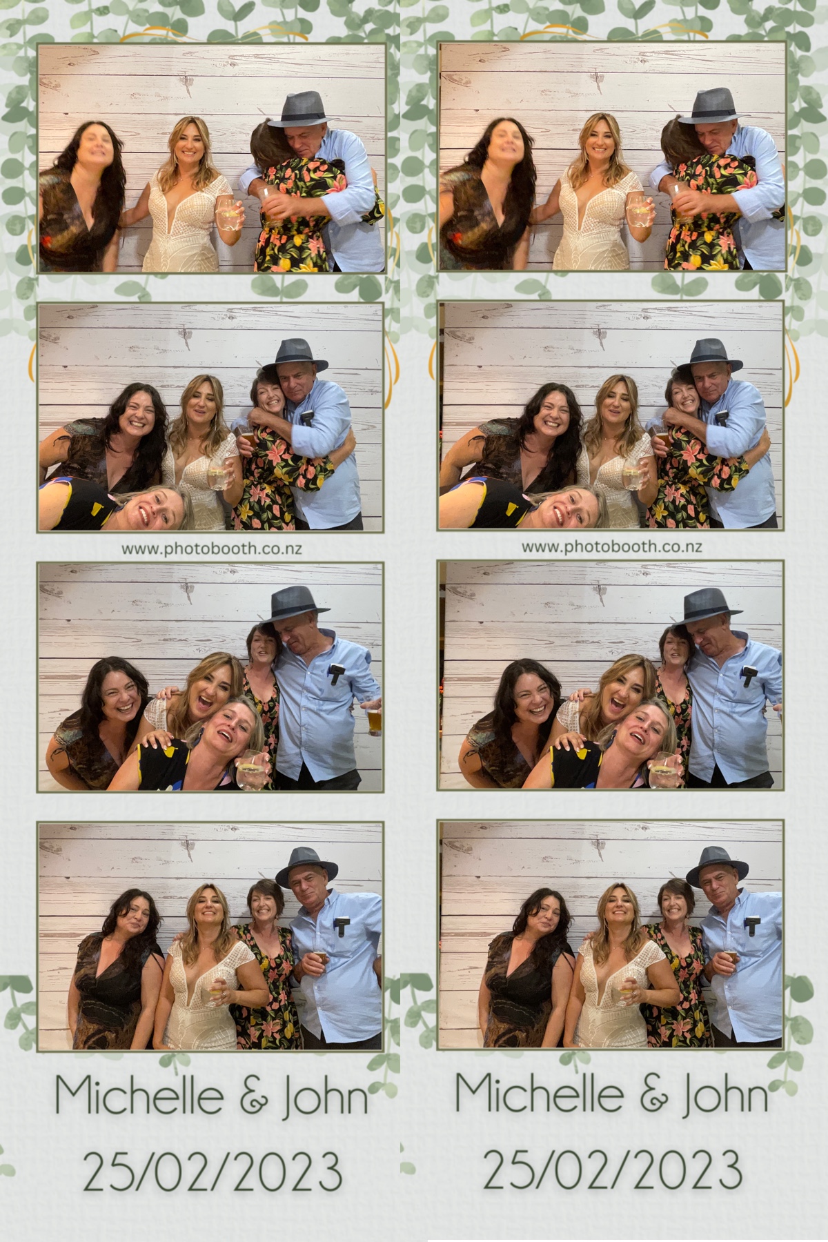 Michelle & John's Wedding | View more photos from the event at gallery.photobooth.co.nz/u/SelfieCentral/Michelle-Johns-Wedding