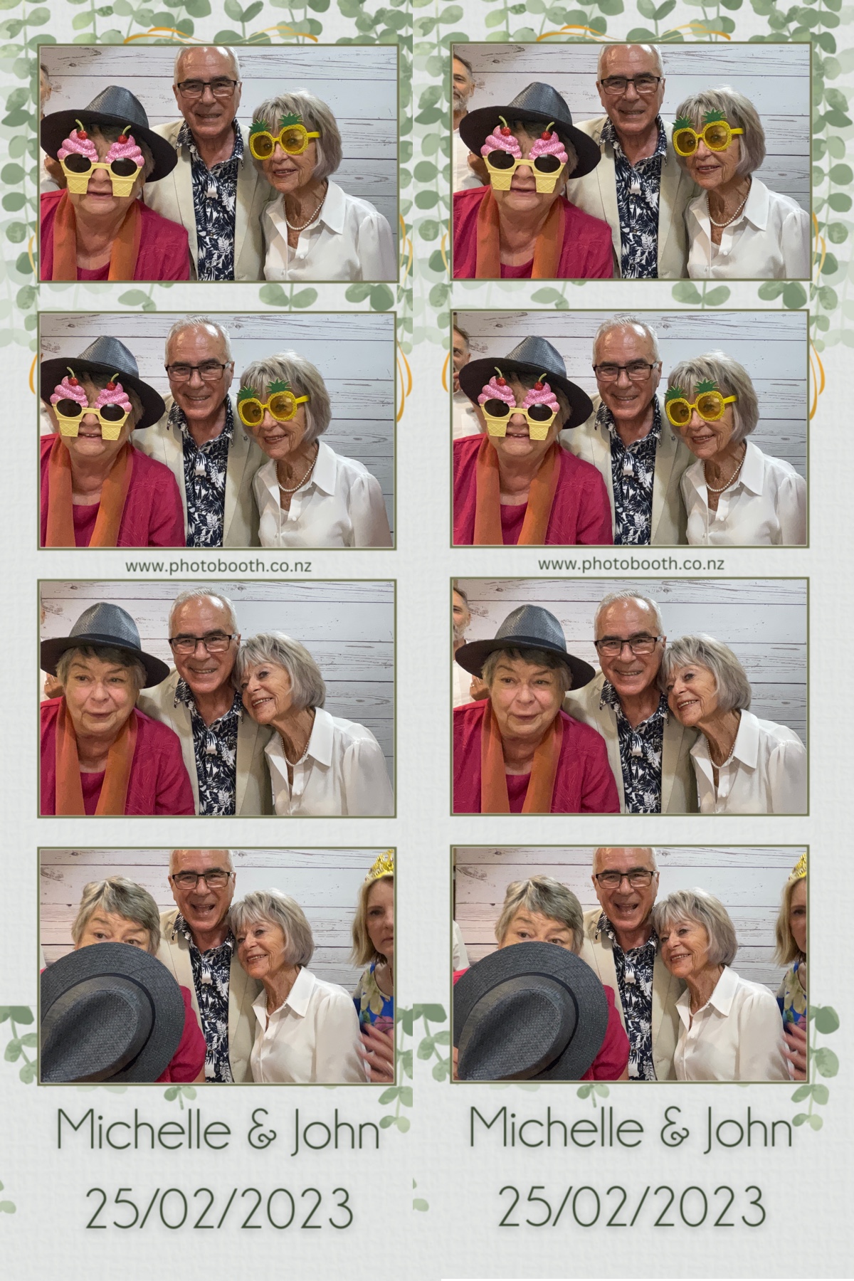 Michelle & John's Wedding | View more photos from the event at gallery.photobooth.co.nz/u/SelfieCentral/Michelle-Johns-Wedding