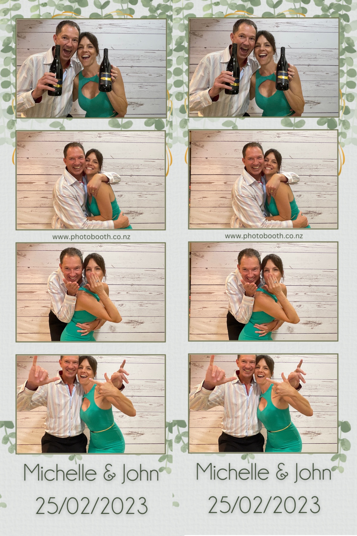 Michelle & John's Wedding | View more photos from the event at gallery.photobooth.co.nz/u/SelfieCentral/Michelle-Johns-Wedding