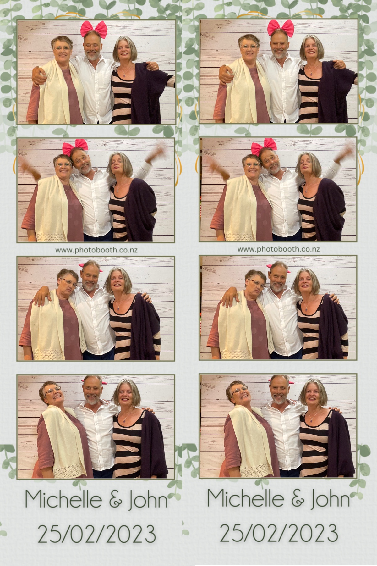Michelle & John's Wedding | View more photos from the event at gallery.photobooth.co.nz/u/SelfieCentral/Michelle-Johns-Wedding
