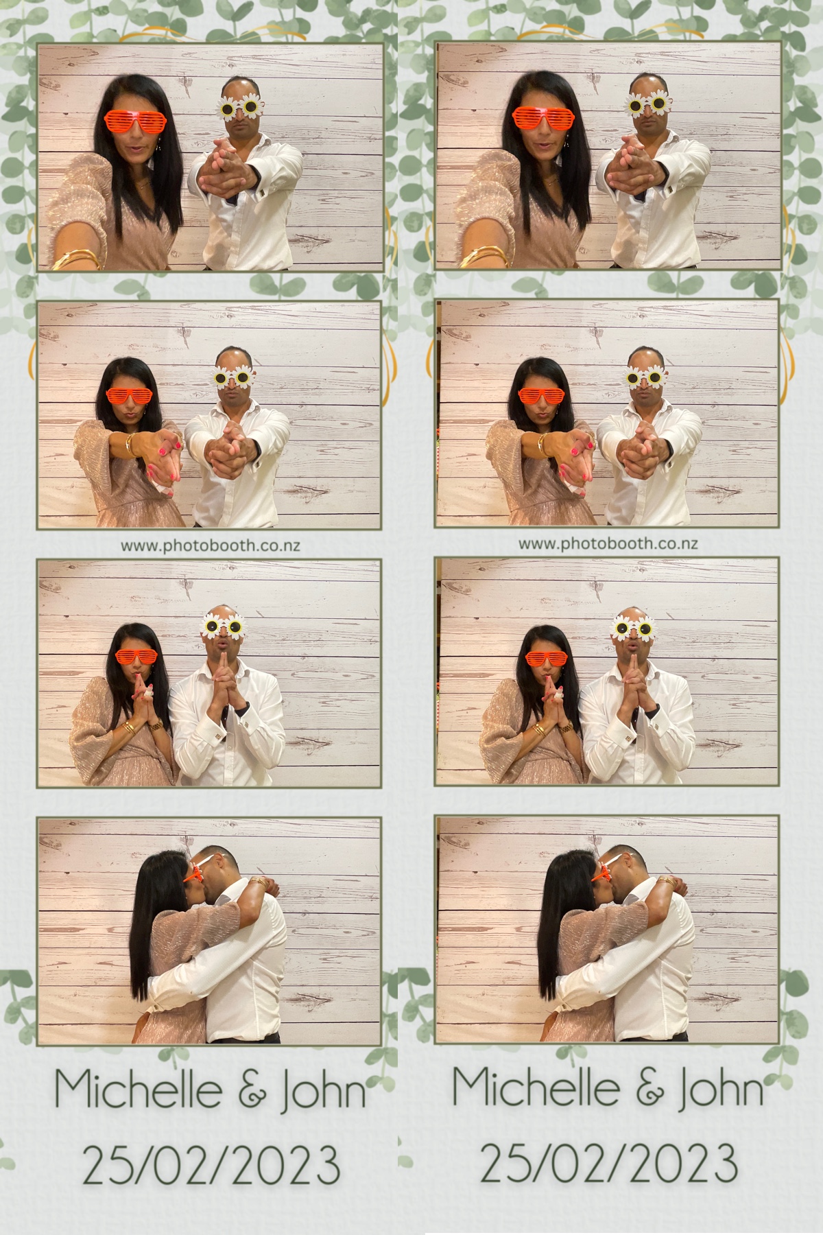 Michelle & John's Wedding | View more photos from the event at gallery.photobooth.co.nz/u/SelfieCentral/Michelle-Johns-Wedding