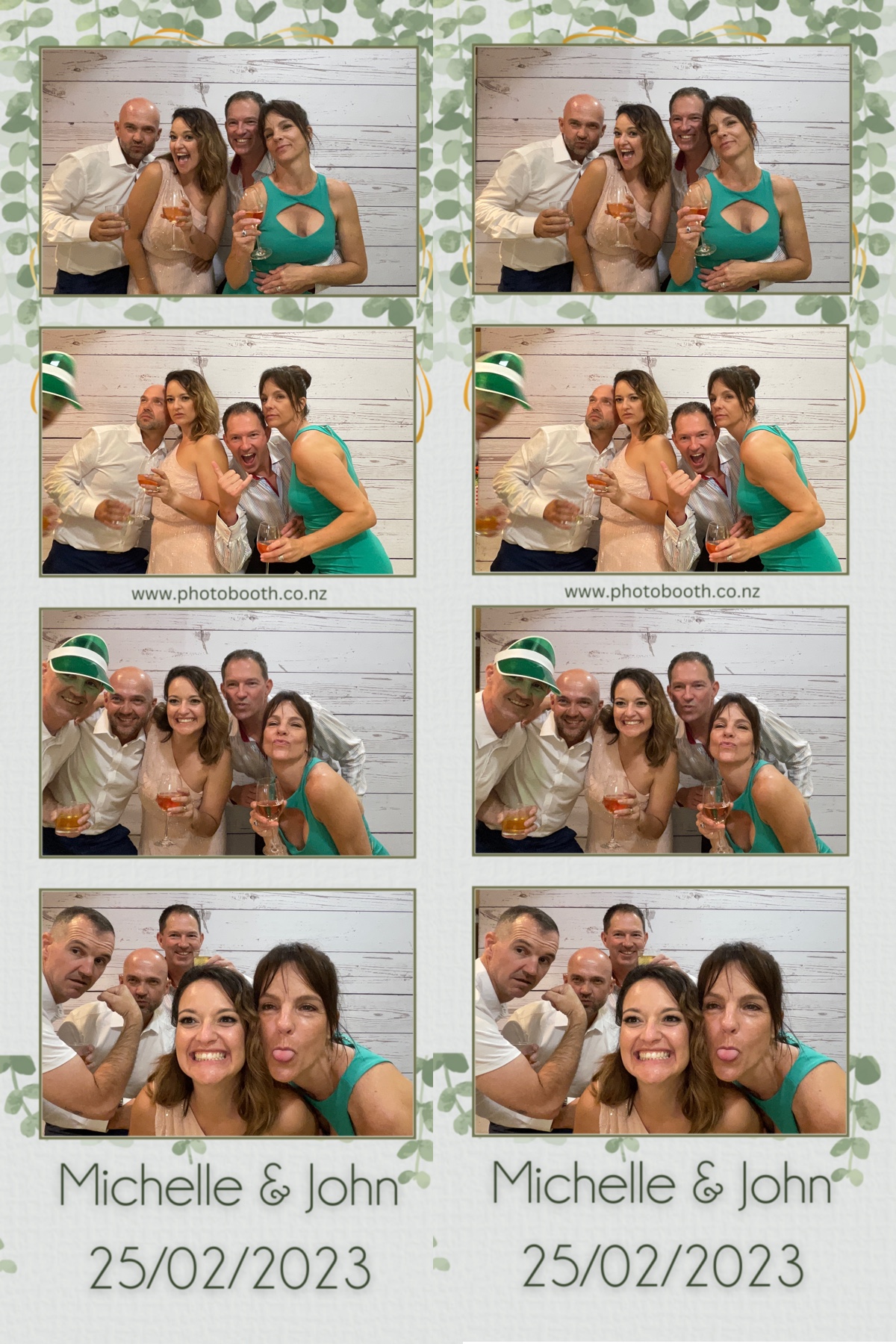 Michelle & John's Wedding | View more photos from the event at gallery.photobooth.co.nz/u/SelfieCentral/Michelle-Johns-Wedding