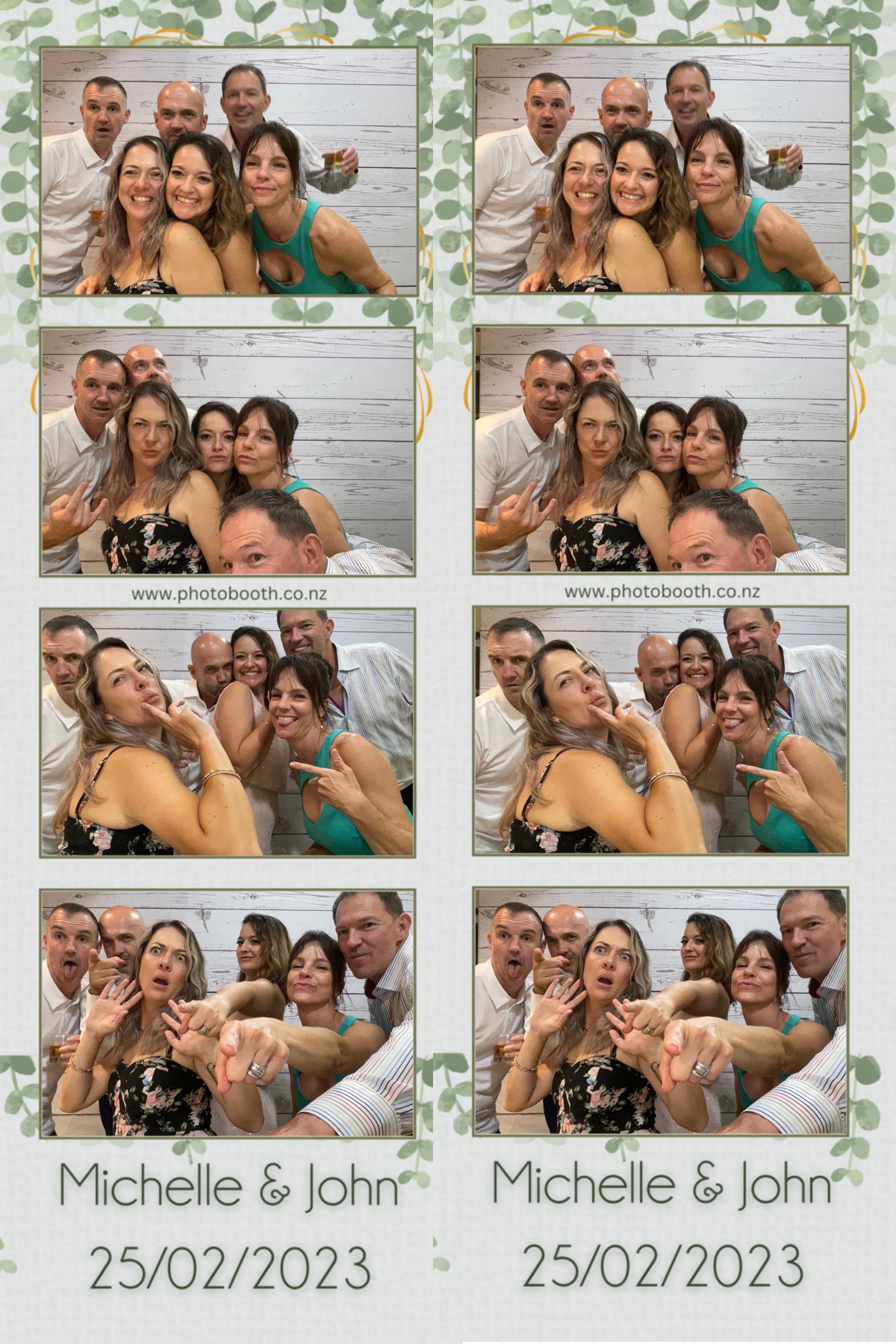 Michelle & John's Wedding | View more photos from the event at gallery.photobooth.co.nz/u/SelfieCentral/Michelle-Johns-Wedding