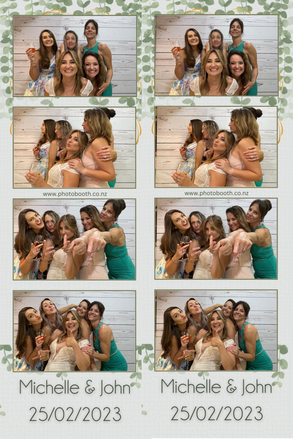 Michelle & John's Wedding | View more photos from the event at gallery.photobooth.co.nz/u/SelfieCentral/Michelle-Johns-Wedding