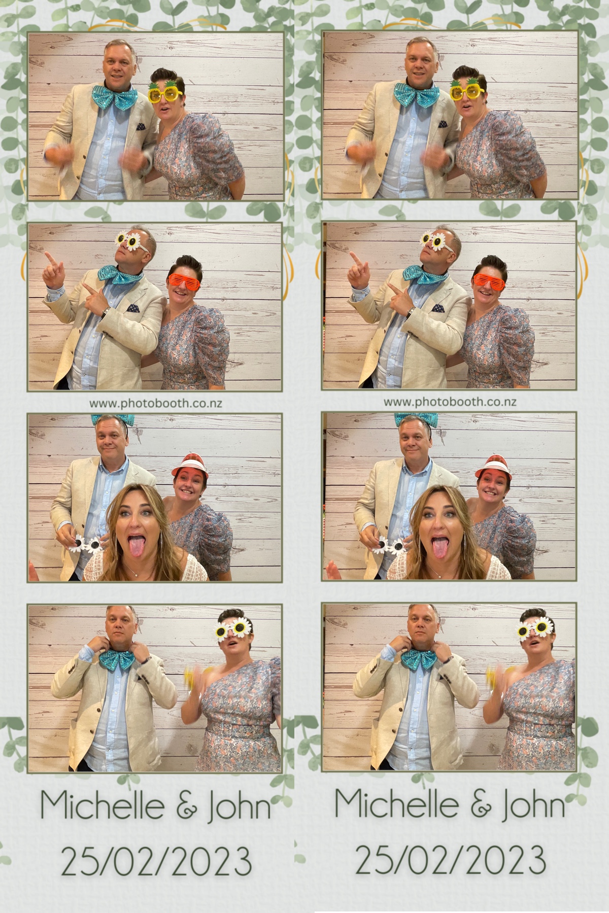 Michelle & John's Wedding | View more photos from the event at gallery.photobooth.co.nz/u/SelfieCentral/Michelle-Johns-Wedding