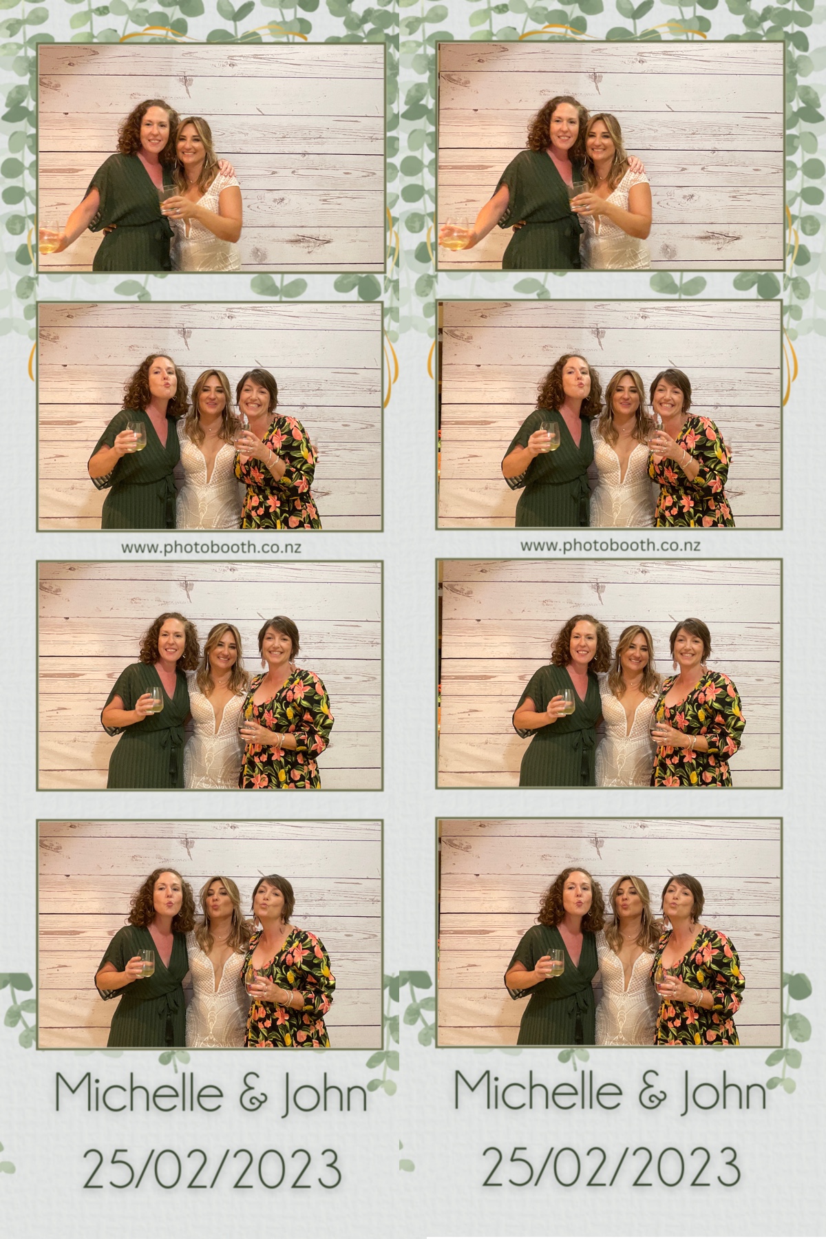 Michelle & John's Wedding | View more photos from the event at gallery.photobooth.co.nz/u/SelfieCentral/Michelle-Johns-Wedding