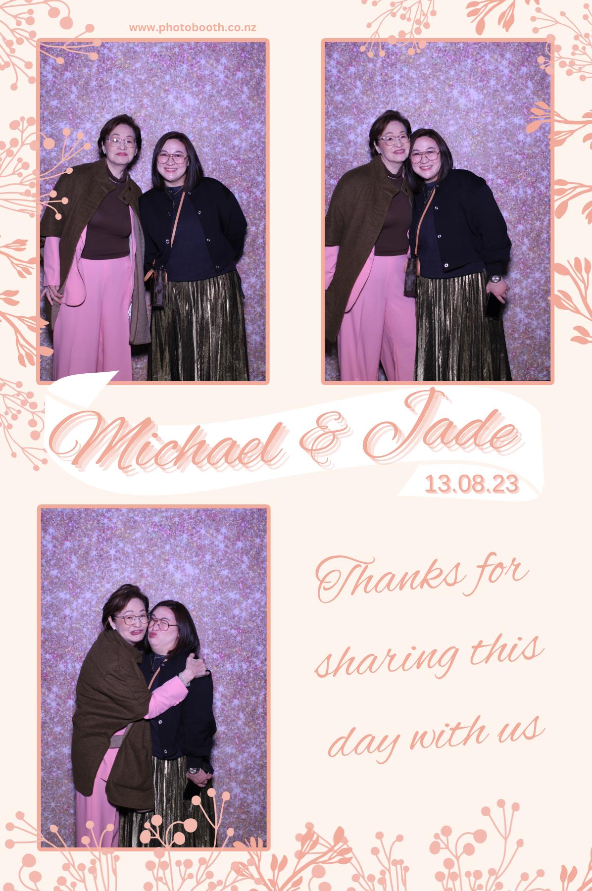 Mike and Jade's Wedding | View more photos from the event at gallery.photobooth.co.nz/u/SelfieCentral/Mike-and-Jades-Wedding