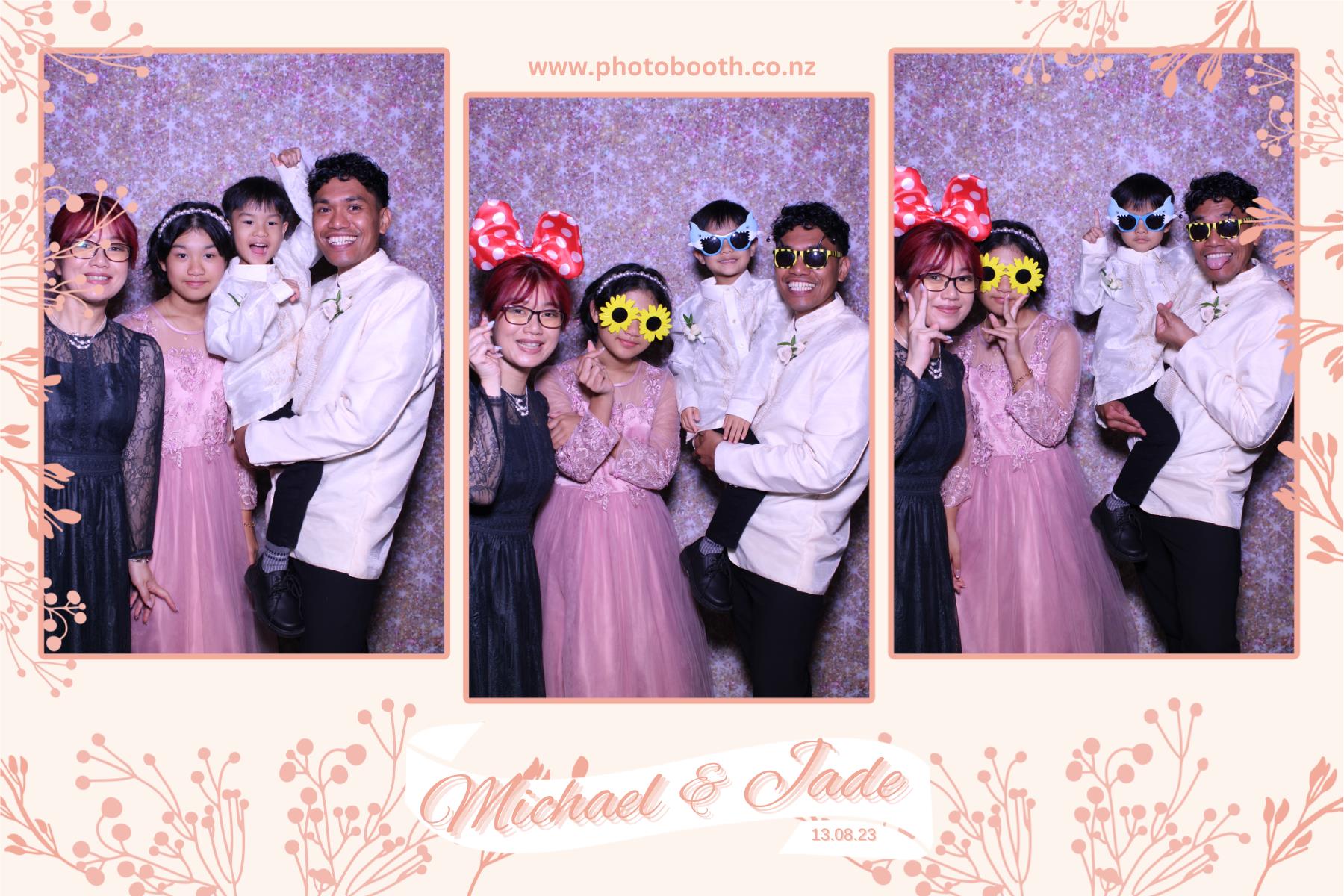Mike and Jade's Wedding | View more photos from the event at gallery.photobooth.co.nz/u/SelfieCentral/Mike-and-Jades-Wedding