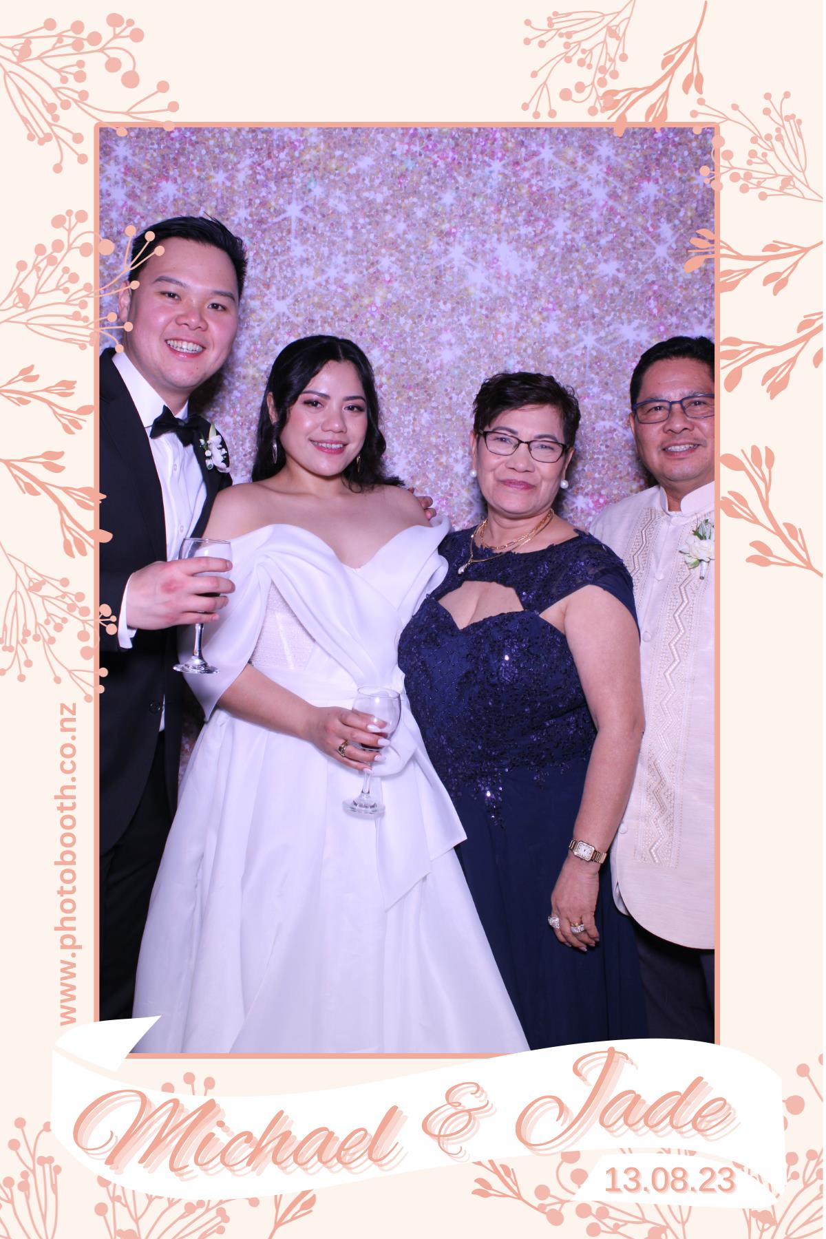 Mike and Jade's Wedding | View more photos from the event at gallery.photobooth.co.nz/u/SelfieCentral/Mike-and-Jades-Wedding