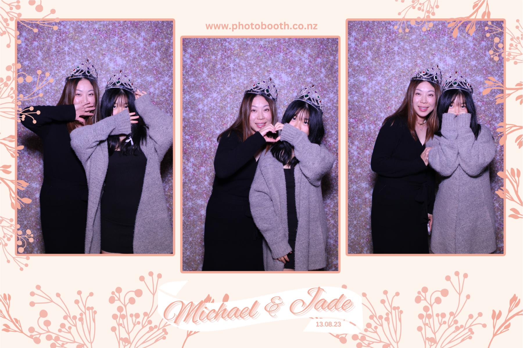 Mike and Jade's Wedding | View more photos from the event at gallery.photobooth.co.nz/u/SelfieCentral/Mike-and-Jades-Wedding