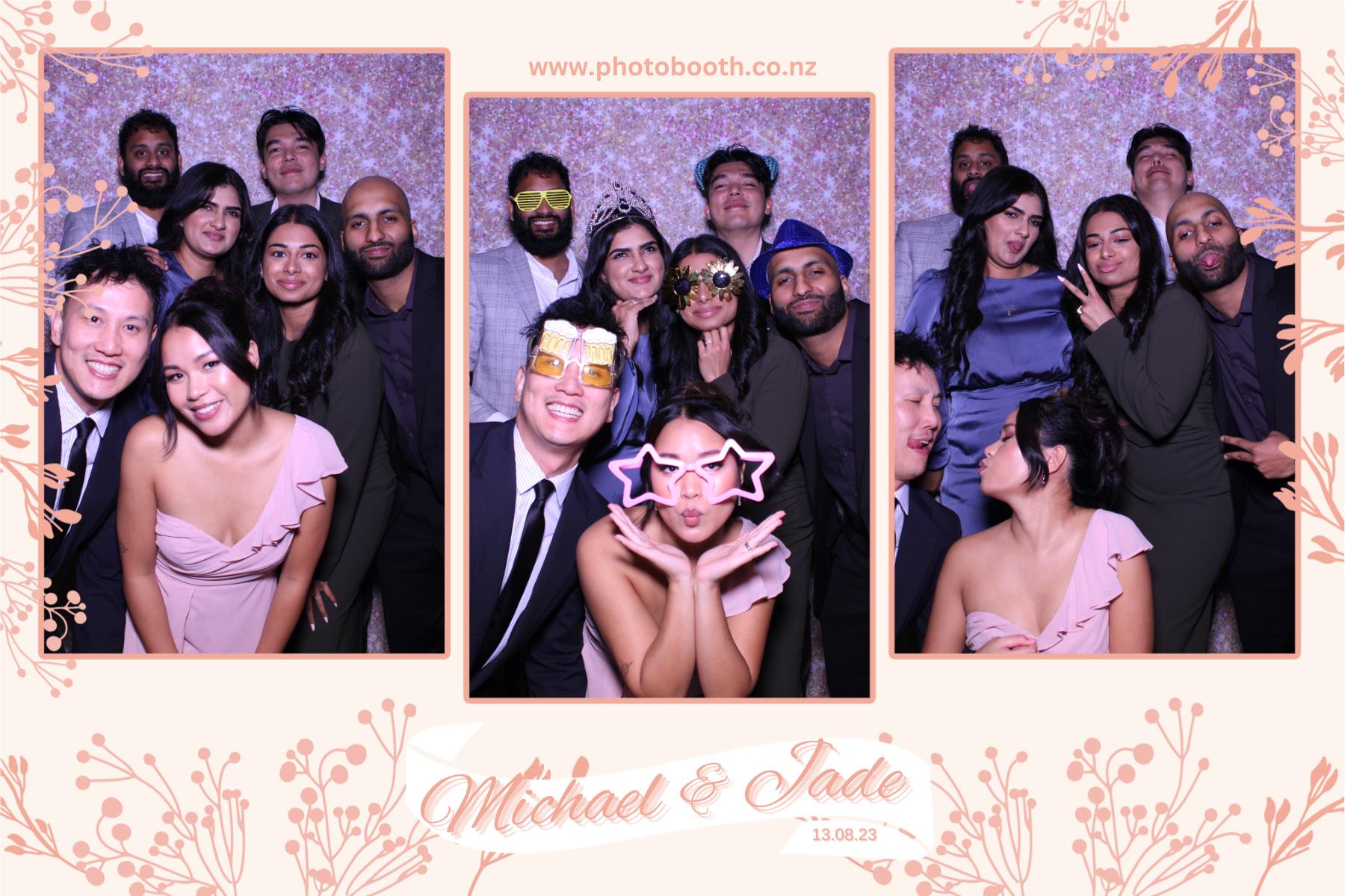 Mike and Jade's Wedding | View more photos from the event at gallery.photobooth.co.nz/u/SelfieCentral/Mike-and-Jades-Wedding