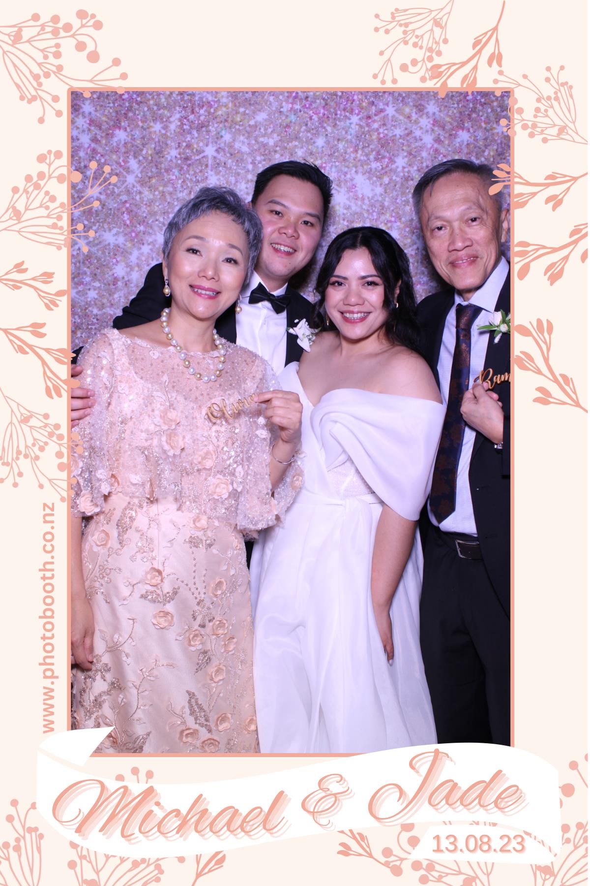 Mike and Jade's Wedding | View more photos from the event at gallery.photobooth.co.nz/u/SelfieCentral/Mike-and-Jades-Wedding