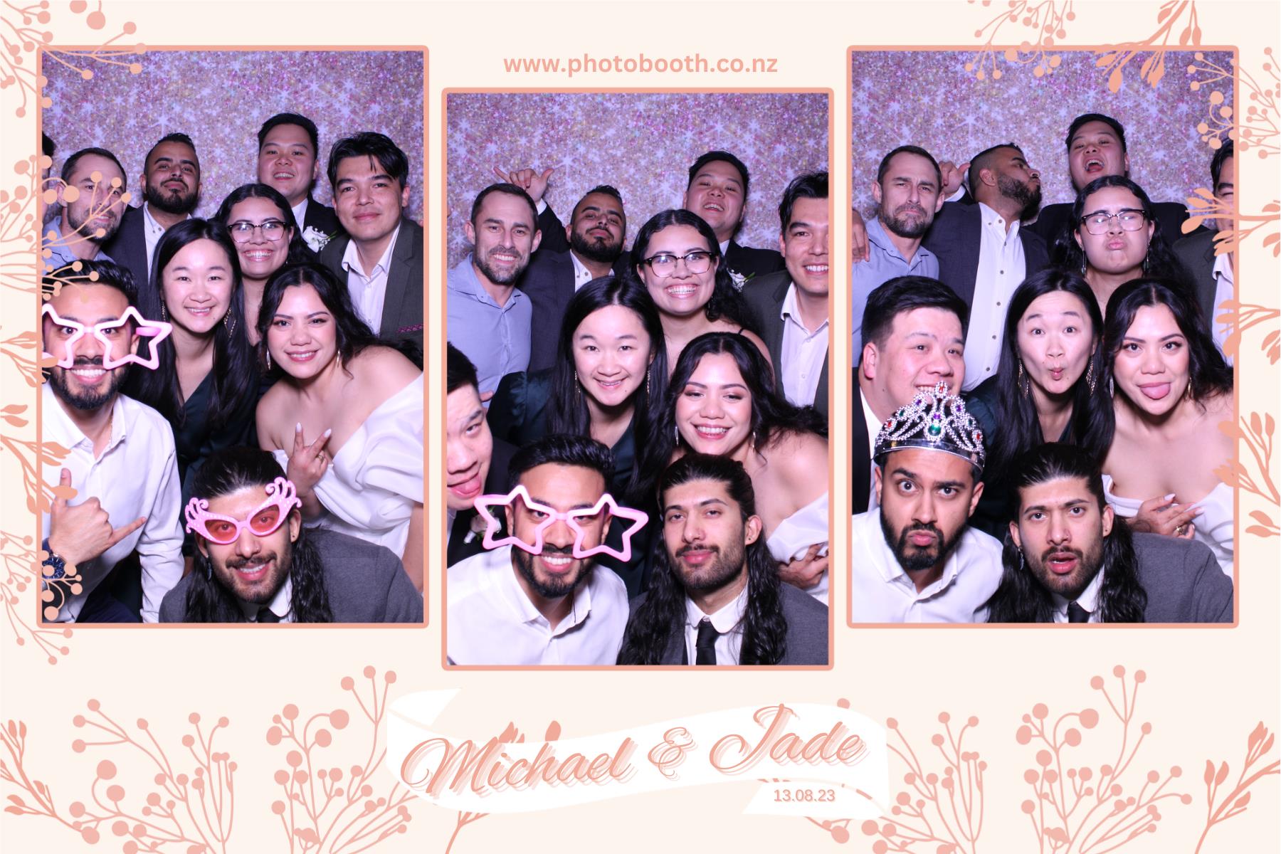 Mike and Jade's Wedding | View more photos from the event at gallery.photobooth.co.nz/u/SelfieCentral/Mike-and-Jades-Wedding