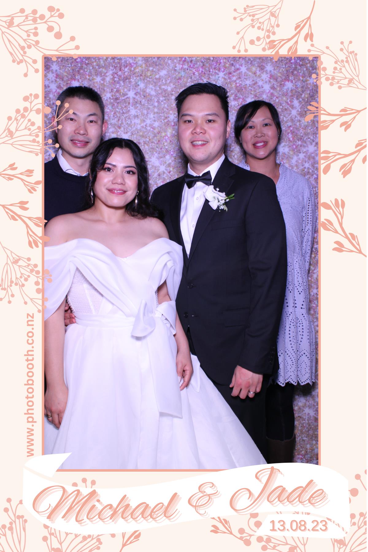 Mike and Jade's Wedding | View more photos from the event at gallery.photobooth.co.nz/u/SelfieCentral/Mike-and-Jades-Wedding