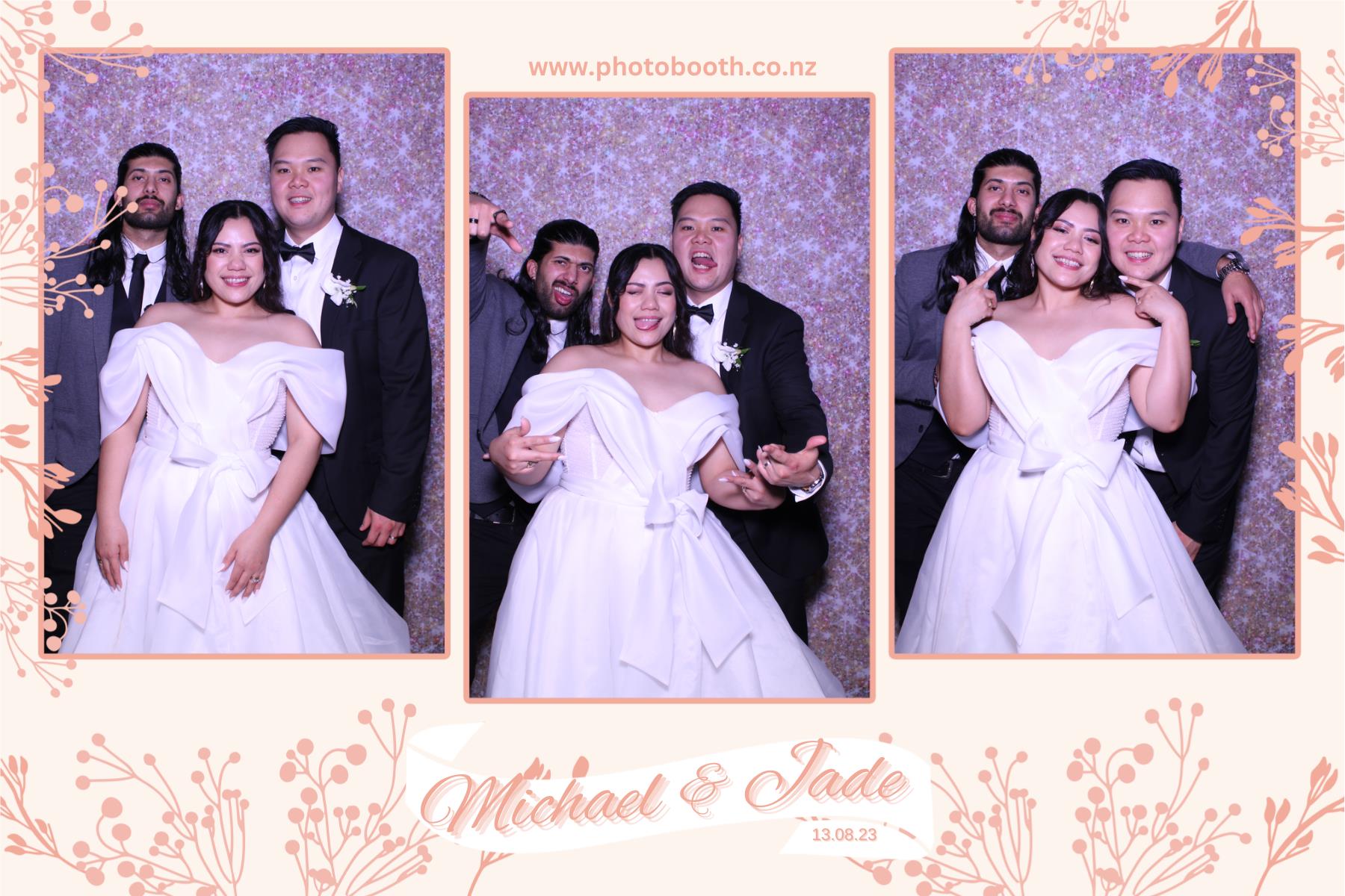 Mike and Jade's Wedding | View more photos from the event at gallery.photobooth.co.nz/u/SelfieCentral/Mike-and-Jades-Wedding