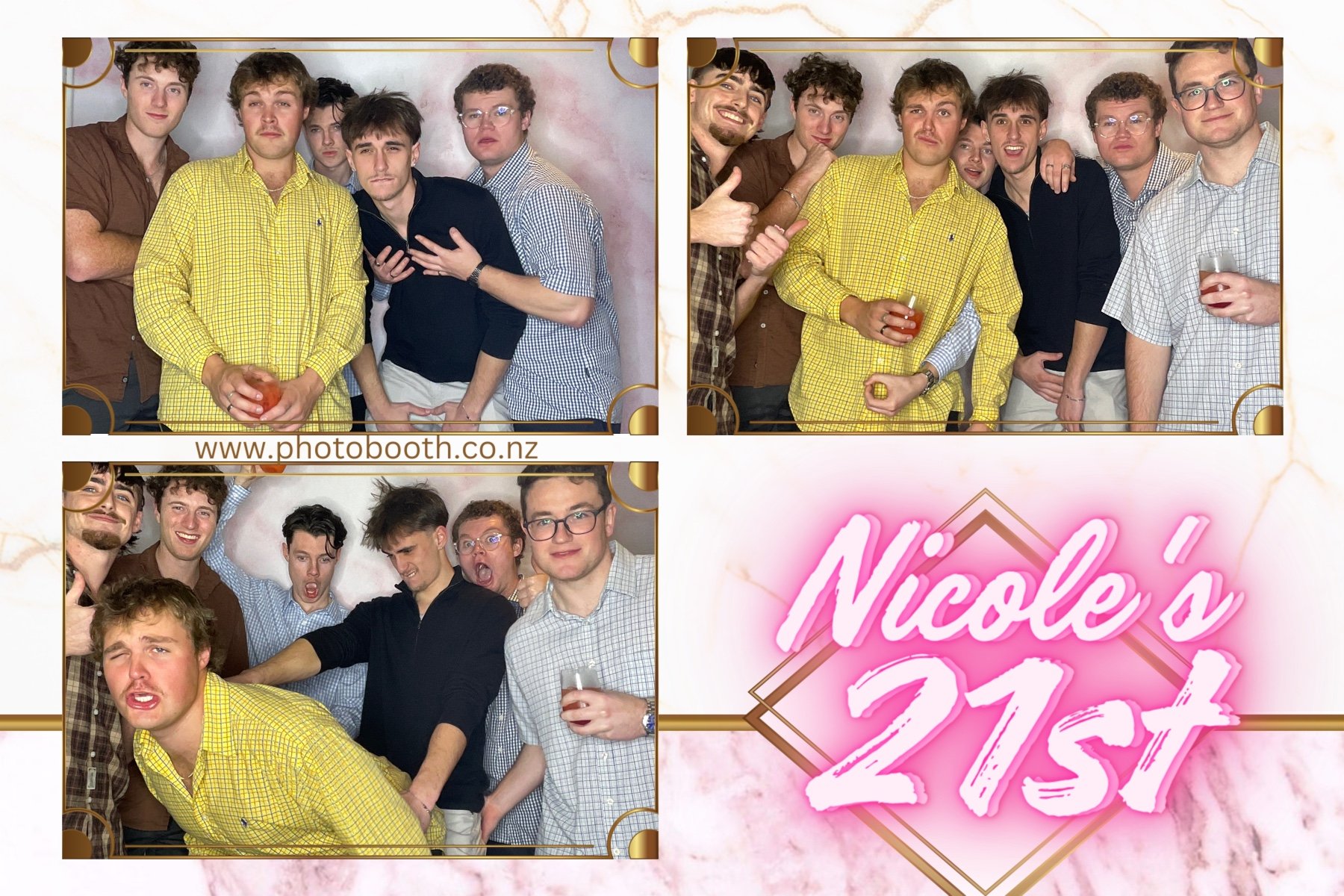 Nicole's 21st | View more photos from the event at gallery.photobooth.co.nz/u/SelfieCentral/Nicoles-21st