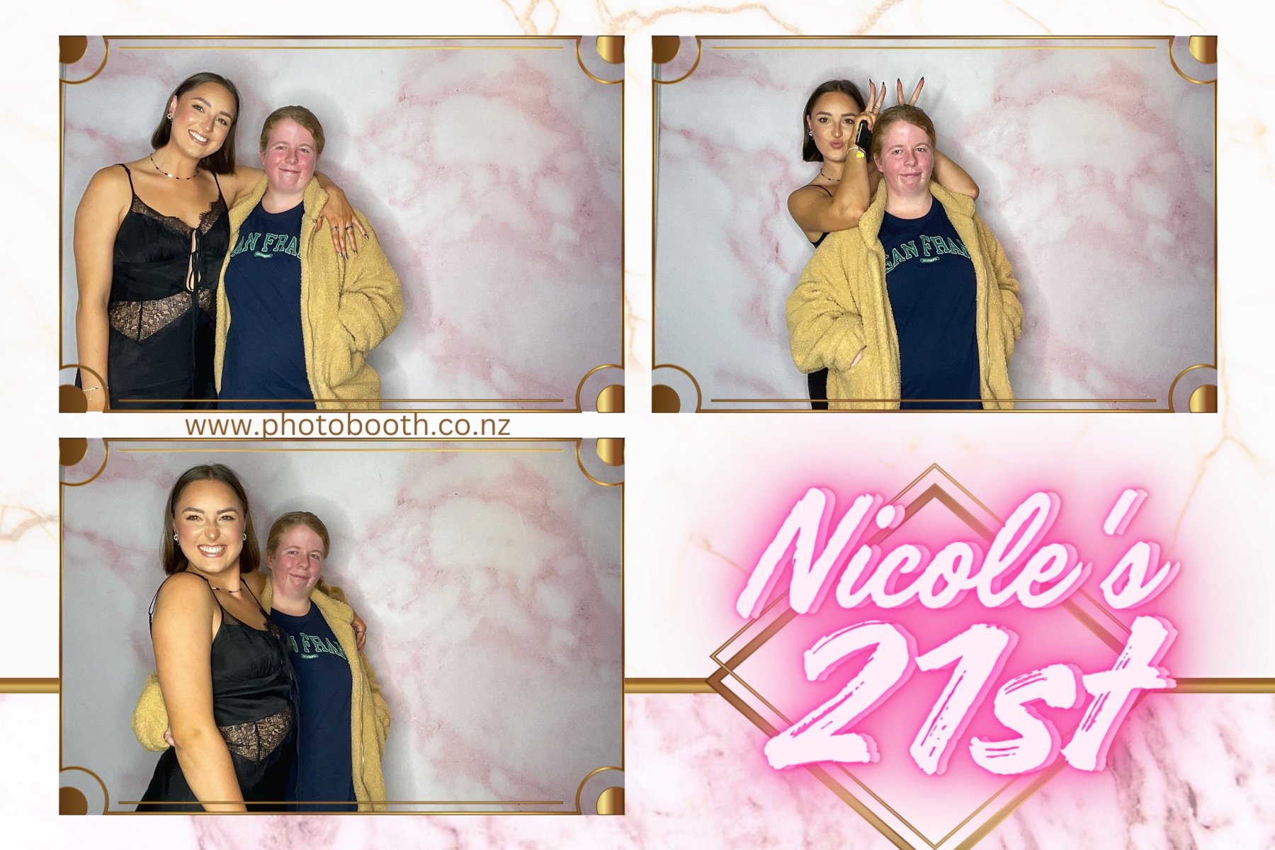 Nicole's 21st | View more photos from the event at gallery.photobooth.co.nz/u/SelfieCentral/Nicoles-21st