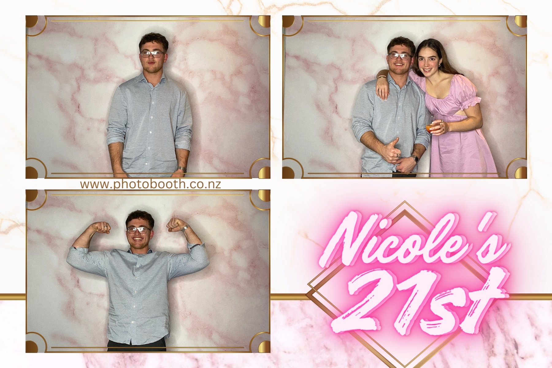 Nicole's 21st | View more photos from the event at gallery.photobooth.co.nz/u/SelfieCentral/Nicoles-21st