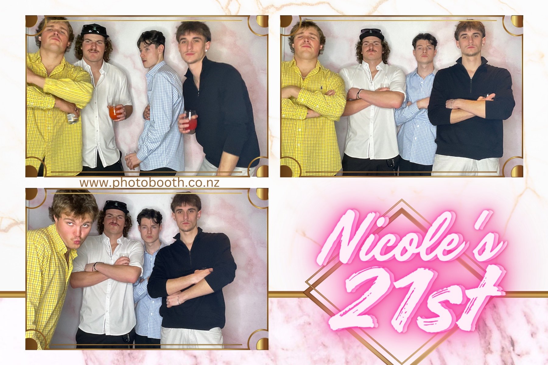 Nicole's 21st | View more photos from the event at gallery.photobooth.co.nz/u/SelfieCentral/Nicoles-21st