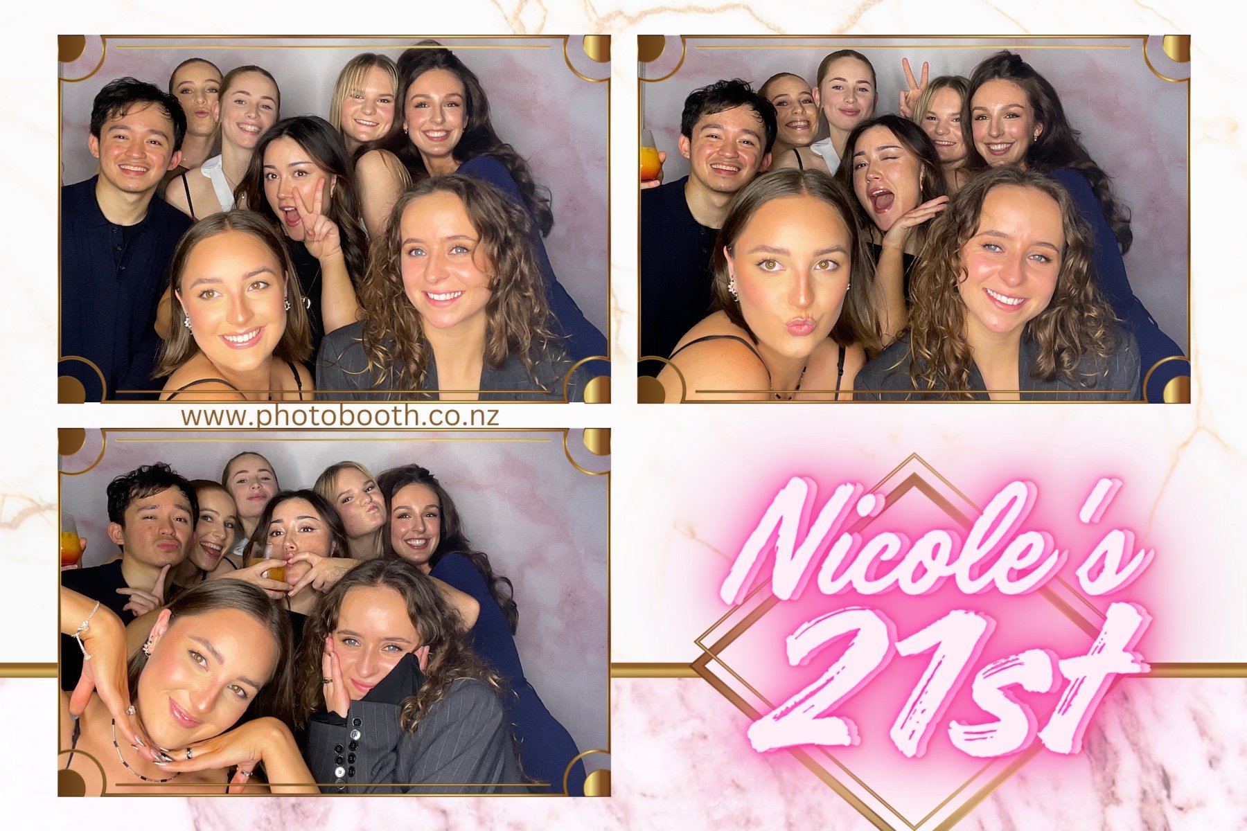 Nicole's 21st | View more photos from the event at gallery.photobooth.co.nz/u/SelfieCentral/Nicoles-21st