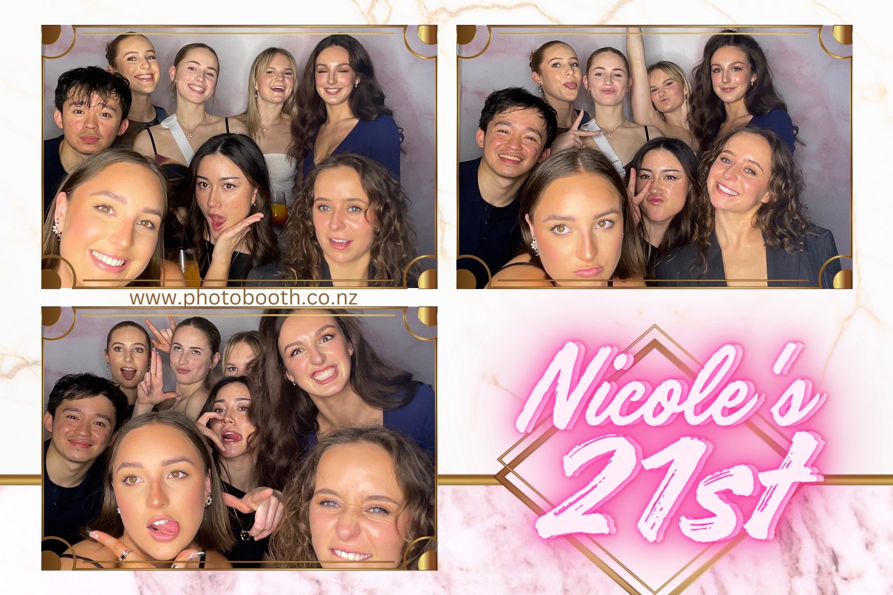 Nicole's 21st | View more photos from the event at gallery.photobooth.co.nz/u/SelfieCentral/Nicoles-21st
