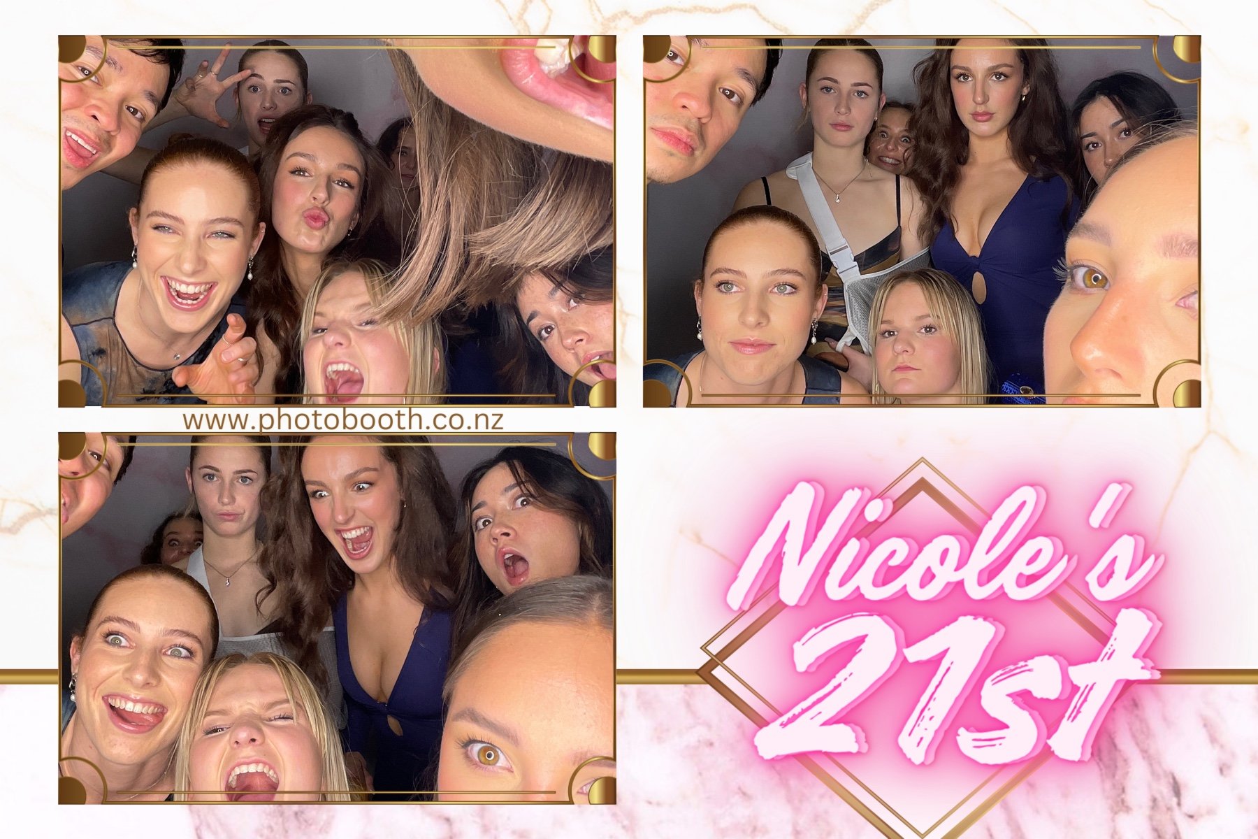 Nicole's 21st | View more photos from the event at gallery.photobooth.co.nz/u/SelfieCentral/Nicoles-21st