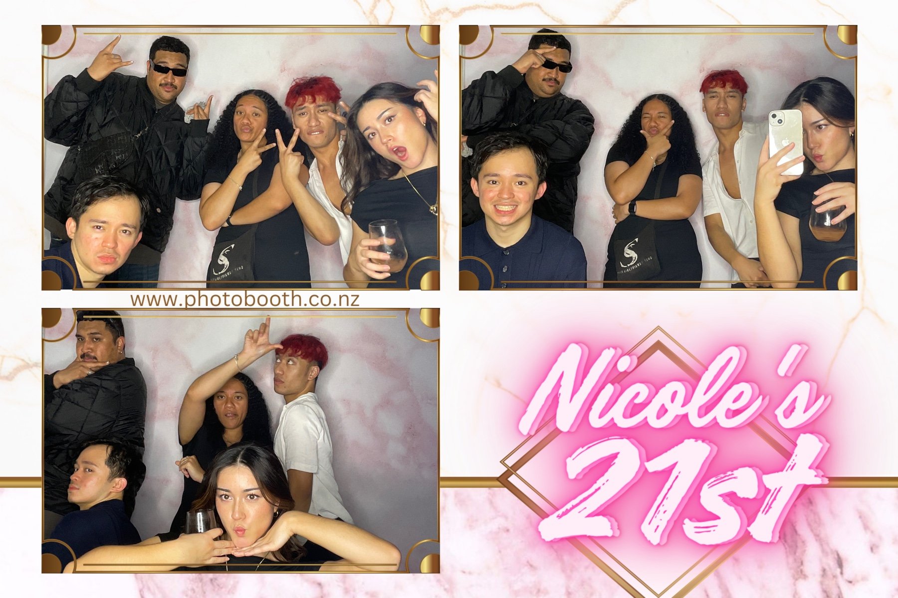 Nicole's 21st | View more photos from the event at gallery.photobooth.co.nz/u/SelfieCentral/Nicoles-21st