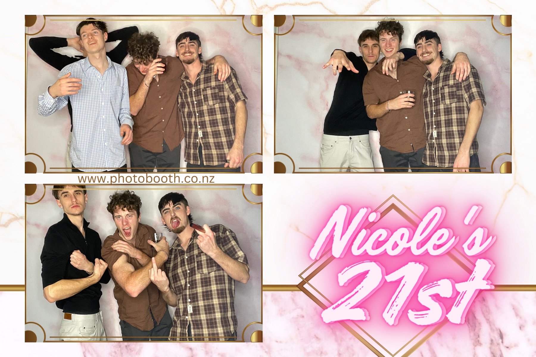 Nicole's 21st | View more photos from the event at gallery.photobooth.co.nz/u/SelfieCentral/Nicoles-21st