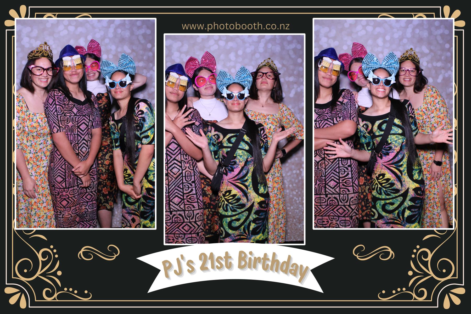 PJ's 21st | View more photos from the event at gallery.photobooth.co.nz/u/SelfieCentral/PJs-21st