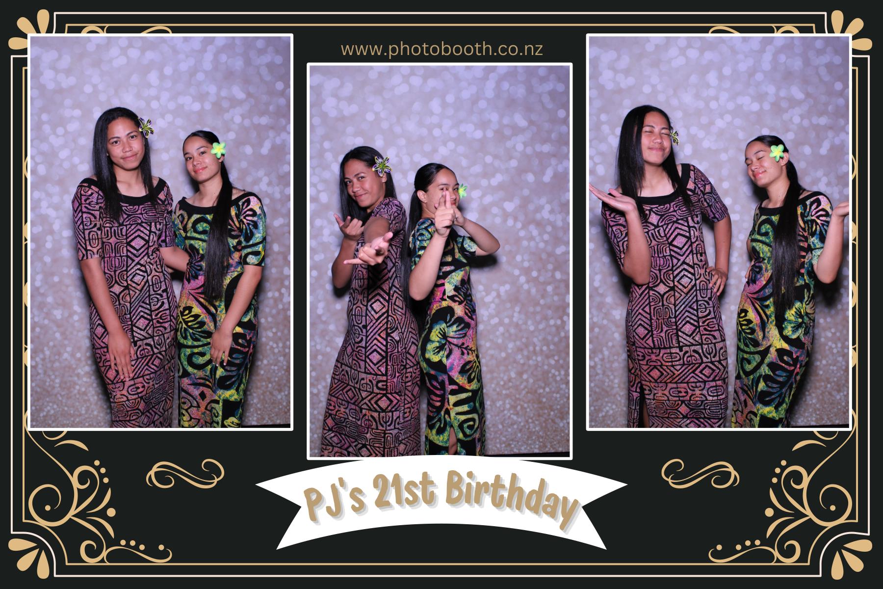 PJ's 21st | View more photos from the event at gallery.photobooth.co.nz/u/SelfieCentral/PJs-21st
