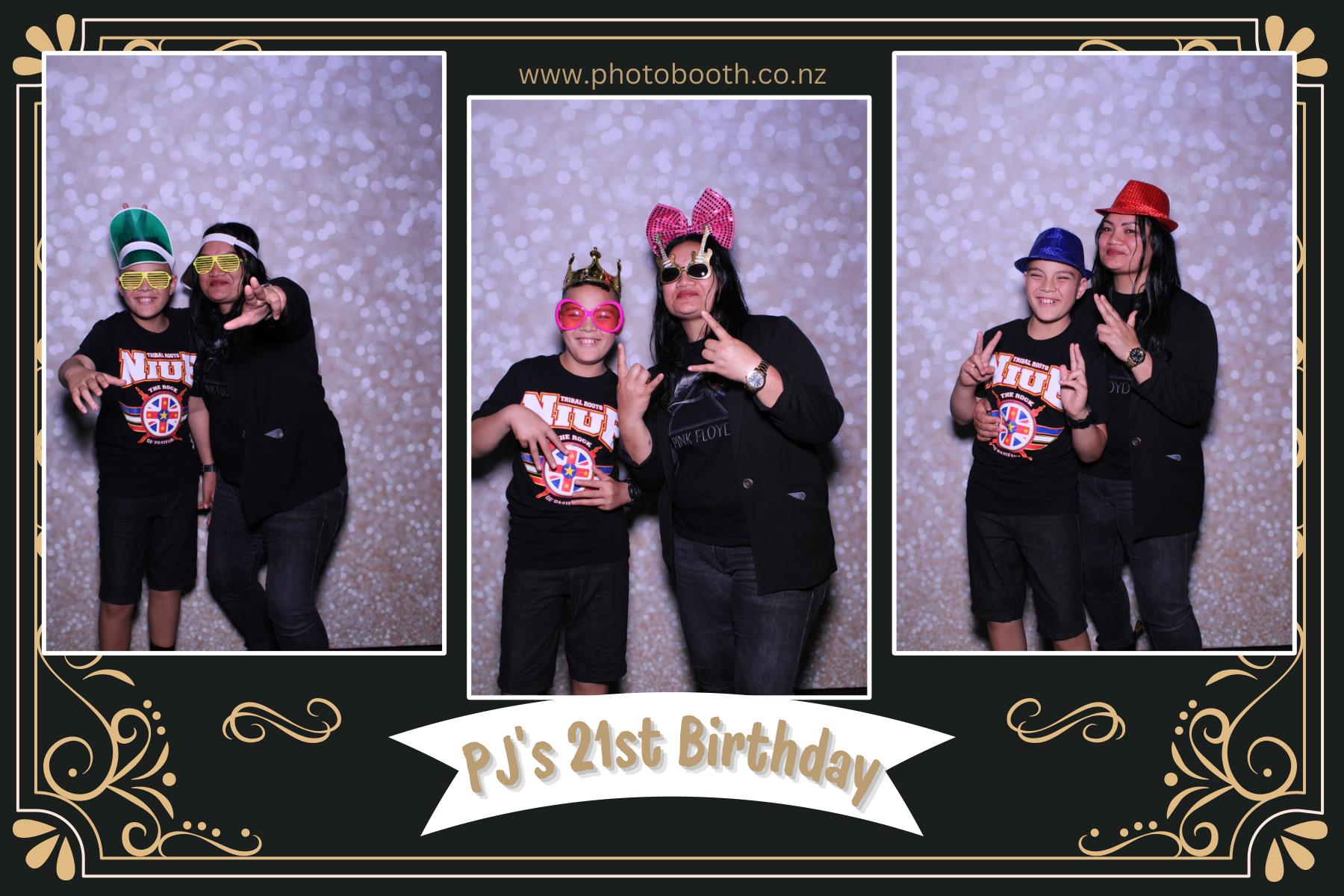PJ's 21st | View more photos from the event at gallery.photobooth.co.nz/u/SelfieCentral/PJs-21st
