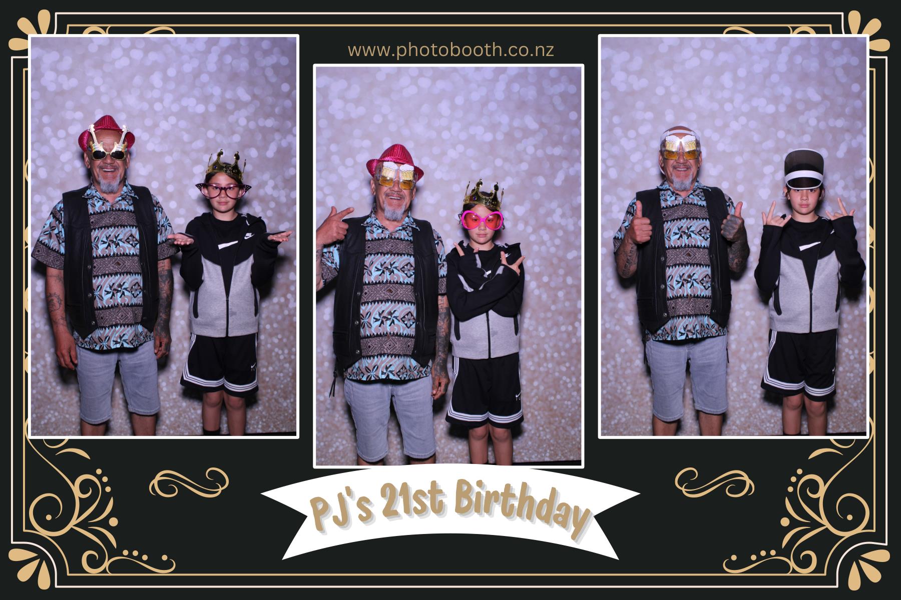 PJ's 21st | View more photos from the event at gallery.photobooth.co.nz/u/SelfieCentral/PJs-21st