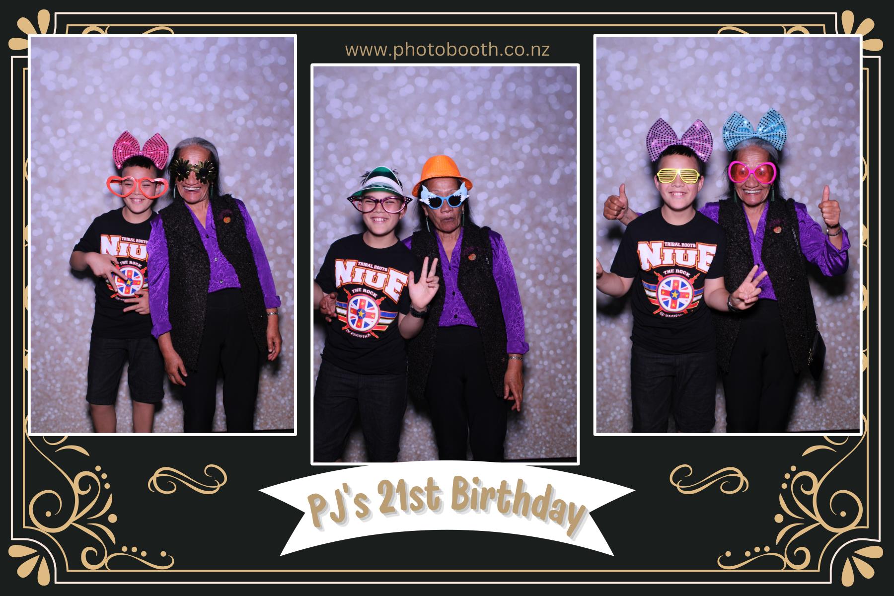 PJ's 21st | View more photos from the event at gallery.photobooth.co.nz/u/SelfieCentral/PJs-21st