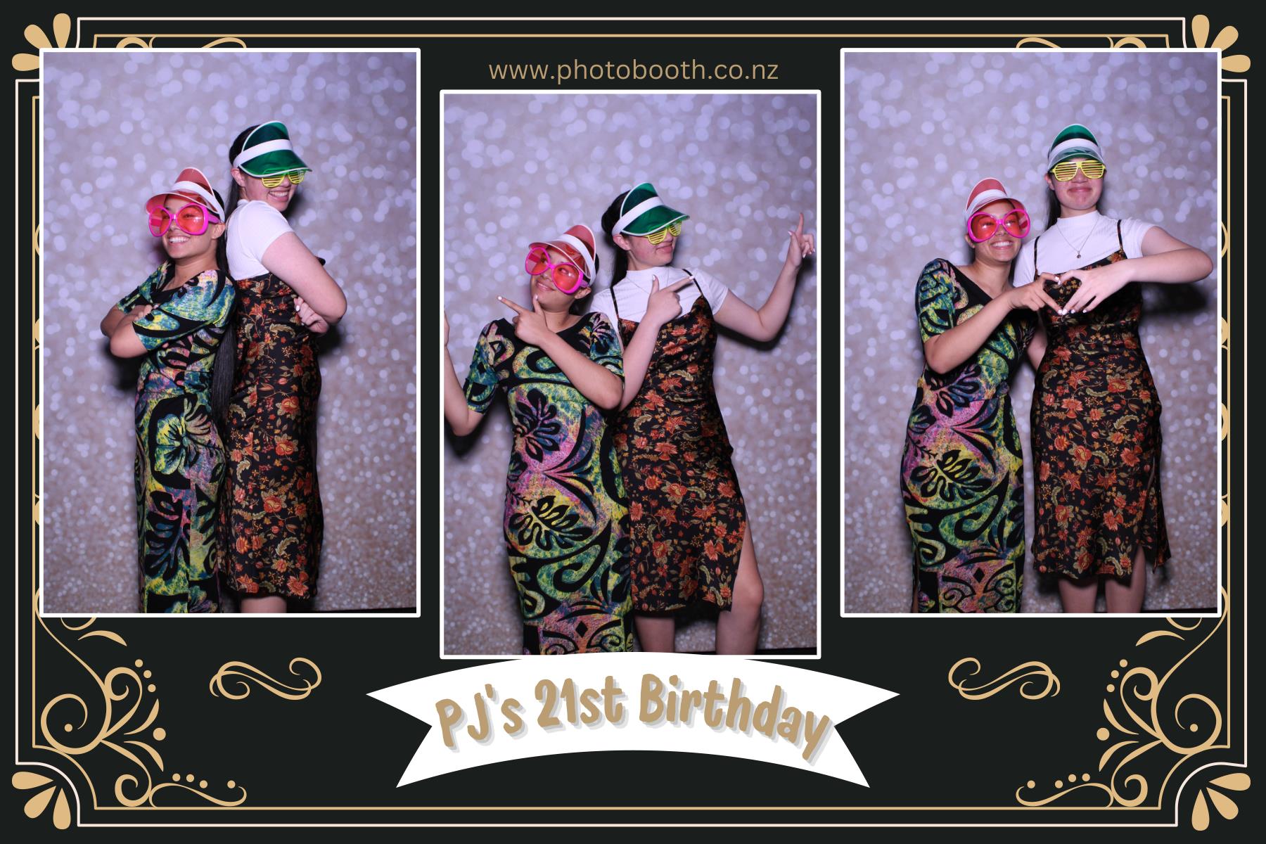 PJ's 21st | View more photos from the event at gallery.photobooth.co.nz/u/SelfieCentral/PJs-21st