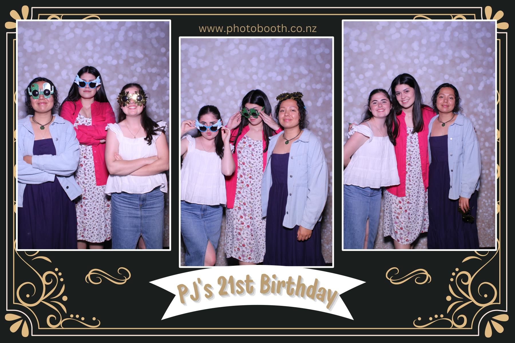 PJ's 21st | View more photos from the event at gallery.photobooth.co.nz/u/SelfieCentral/PJs-21st
